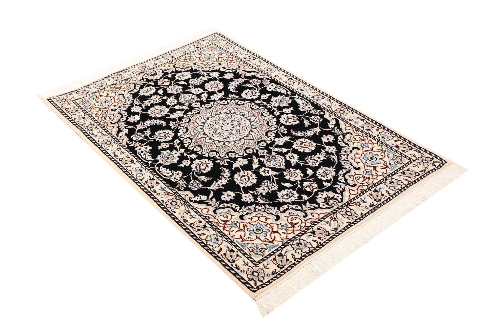 Handgeknüpfter Nain Perserteppich 84 × 120 cm