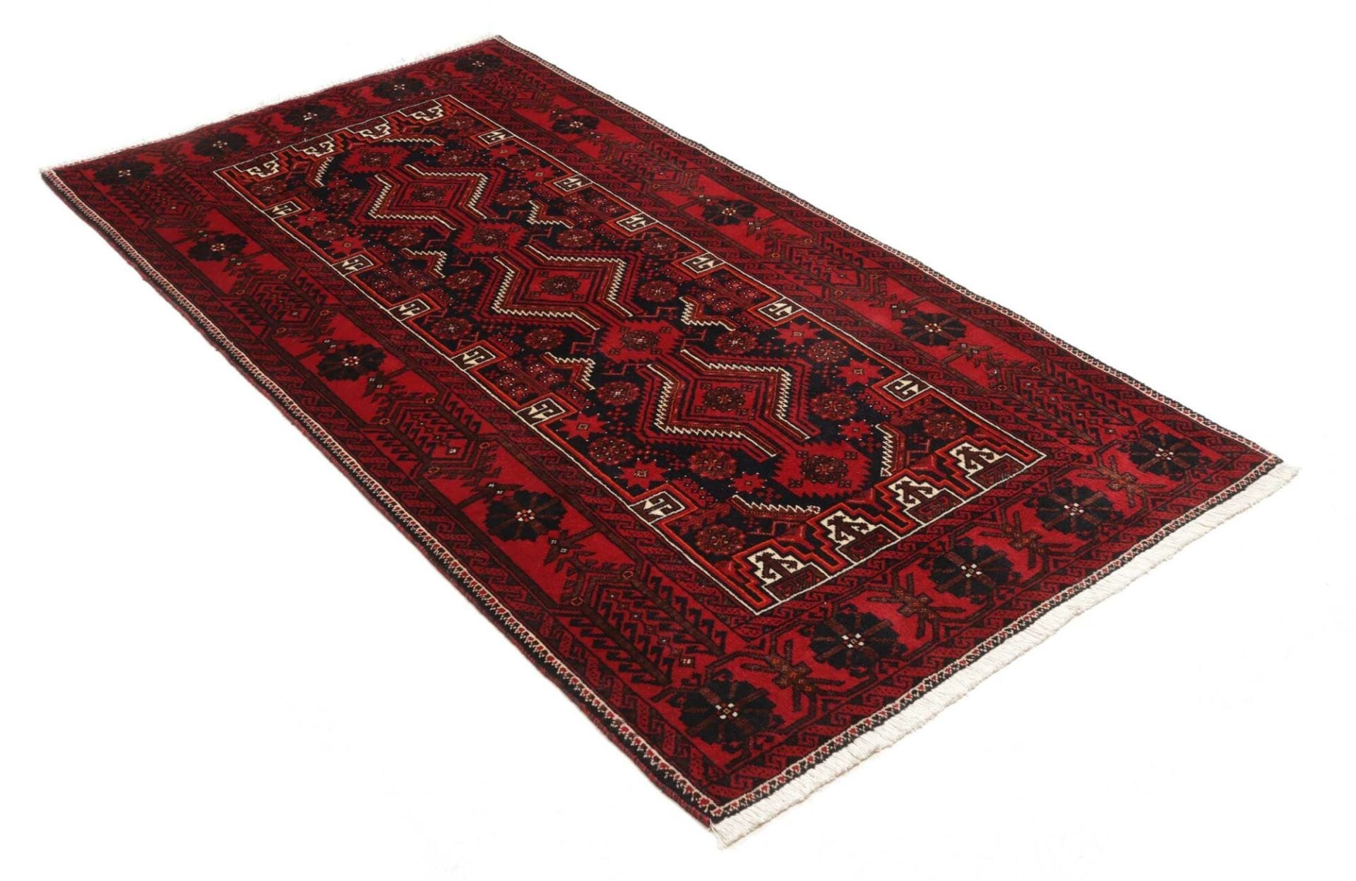 Nain Perserteppich 109 × 205 cm aus Wolle, handgeknüpft