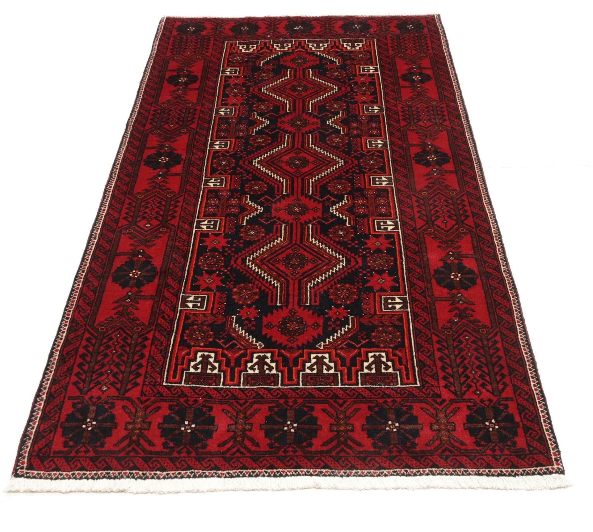 Nain Perserteppich 109 × 205 cm aus Wolle, handgeknüpft