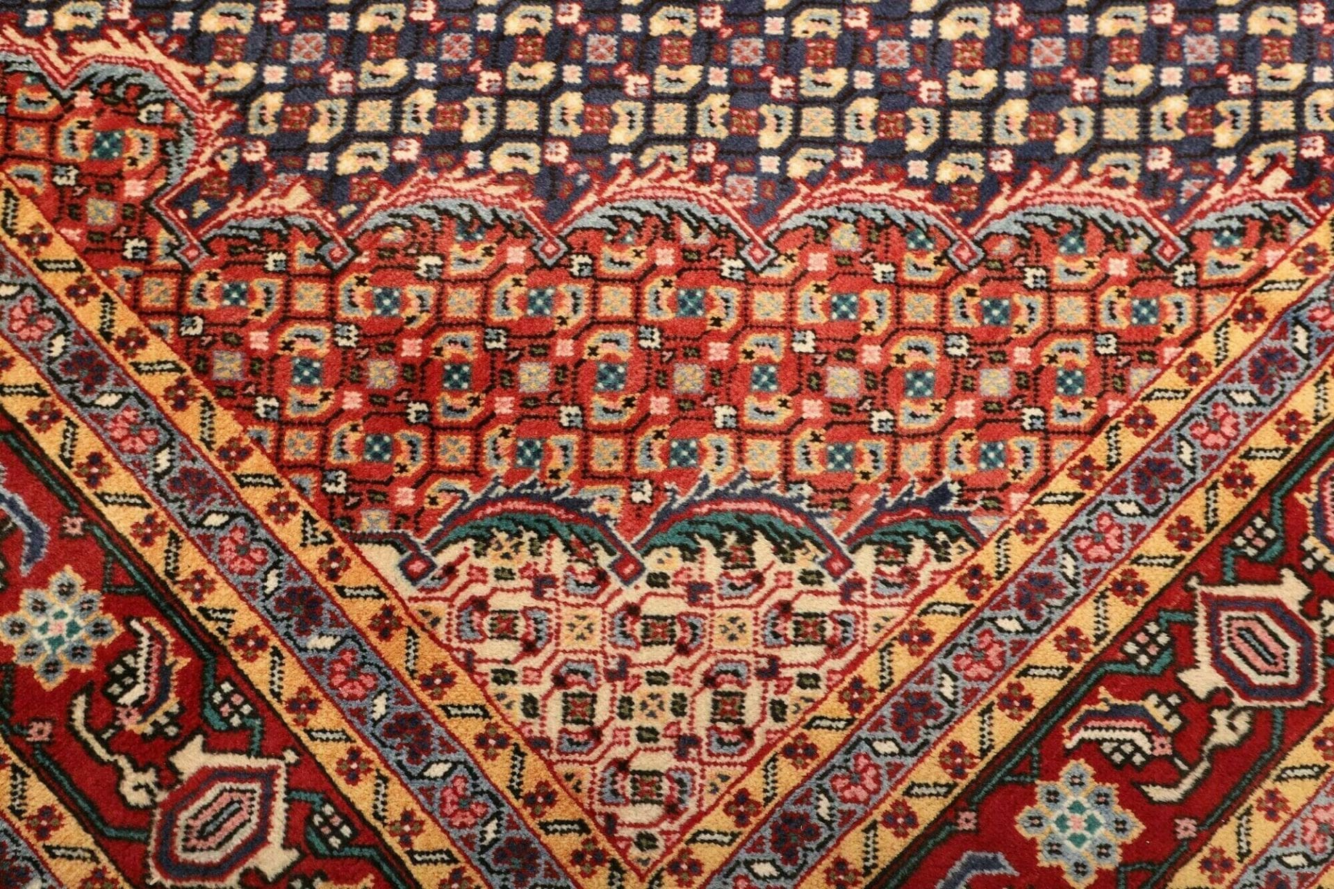 ardebil-teppich-198-x-275cm-handgeknupft-schurwolle-orientalisch-5 Handgeknüpfter Ardebil Perserteppich 198 × 275 cm