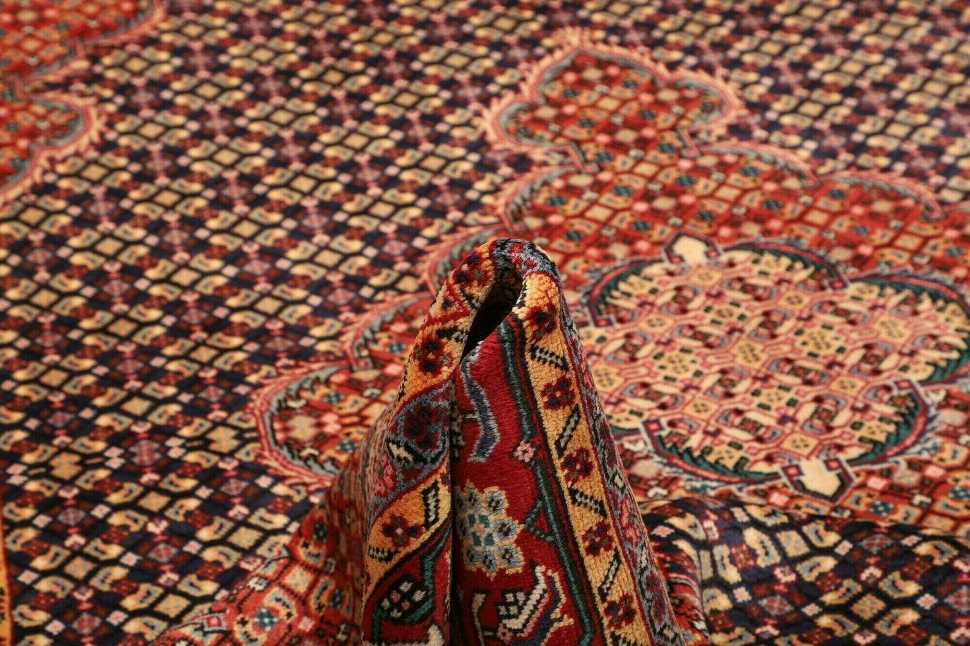 ardebil-teppich-198-x-275cm-handgeknupft-schurwolle-orientalisch-8 Handgeknüpfter Ardebil Perserteppich 198 × 275 cm