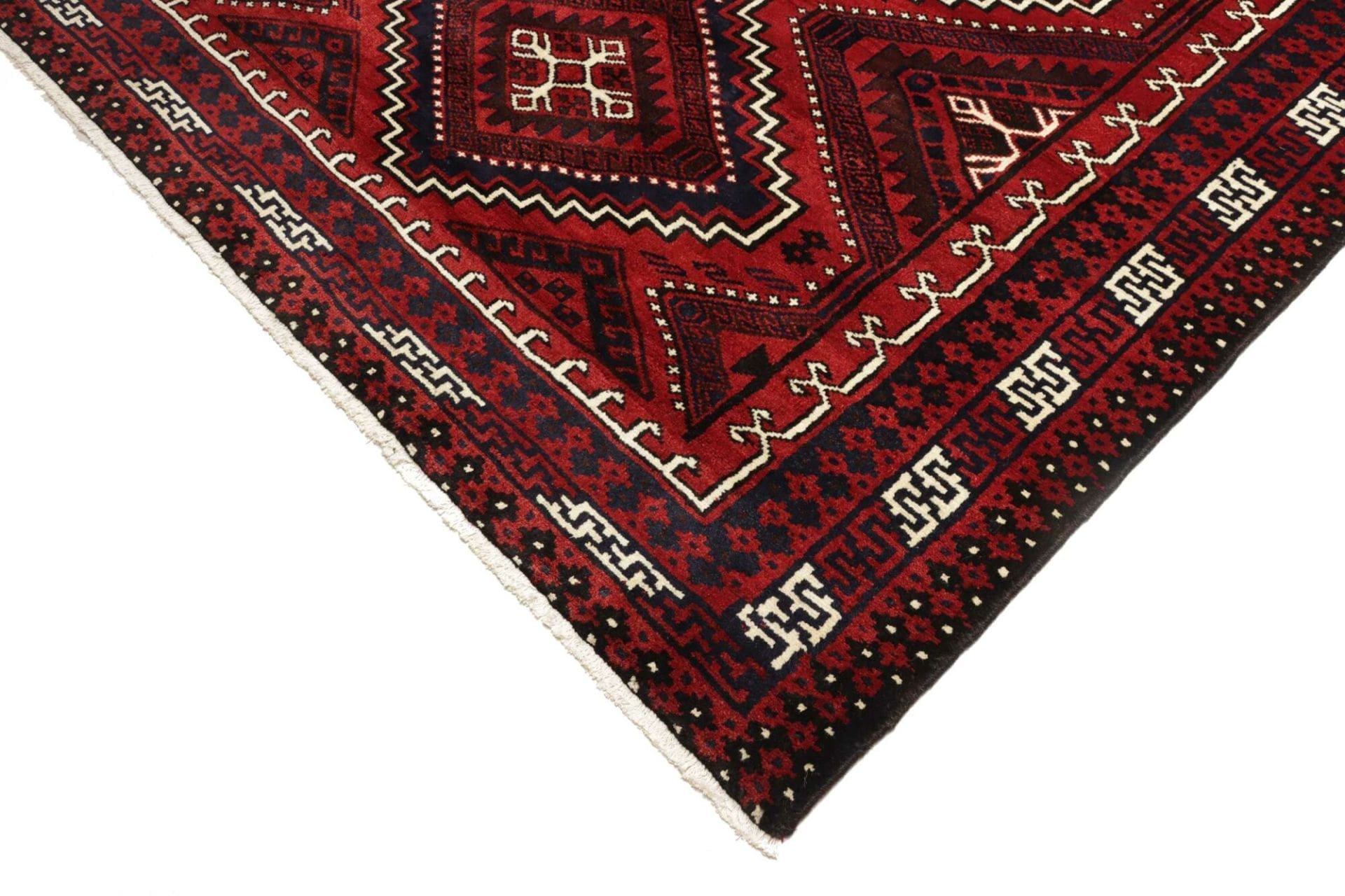 lori-orientteppich-228-x-305-cm-geometrisches-muster-handgeknupft-7 Handgeknüpfter Loribaft Perserteppich, 228 × 305 cm, Wolle