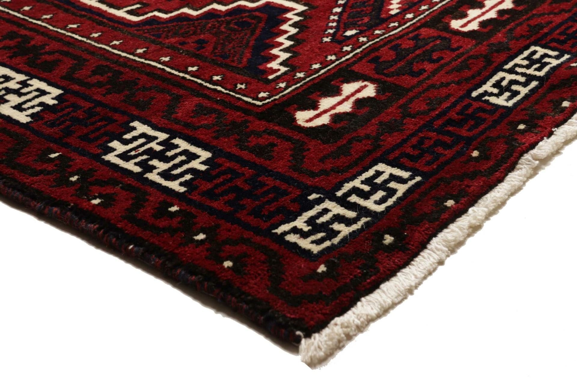 lori-teppich-228-x-320cm-geometrisch-schurwolle-handgeknupft-5 Handgeknüpfter Loribaft Perserteppich, 228 × 320 cm, Wolle