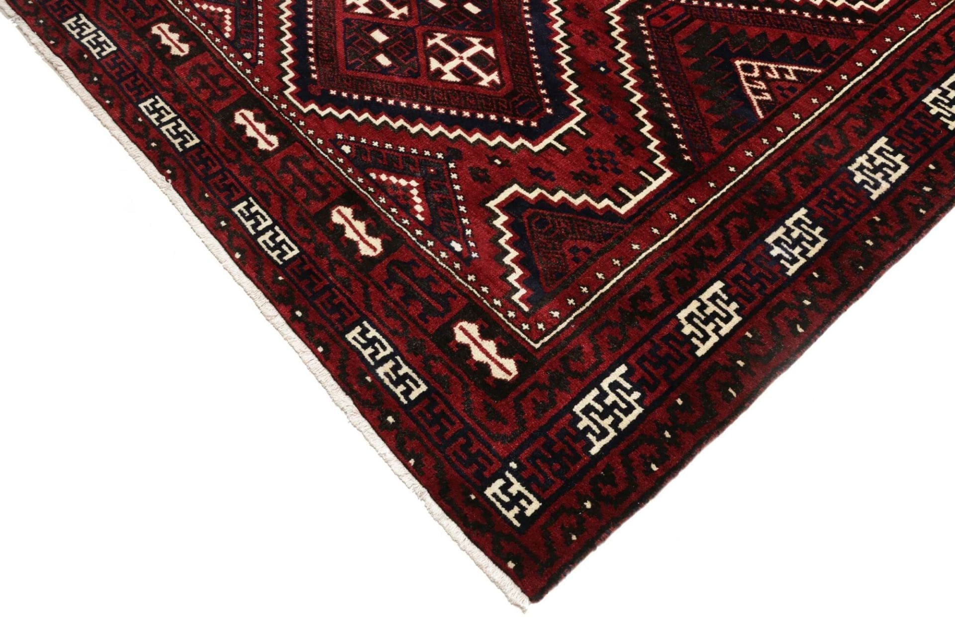 lori-teppich-228-x-320cm-geometrisch-schurwolle-handgeknupft-7 Handgeknüpfter Loribaft Perserteppich, 228 × 320 cm, Wolle