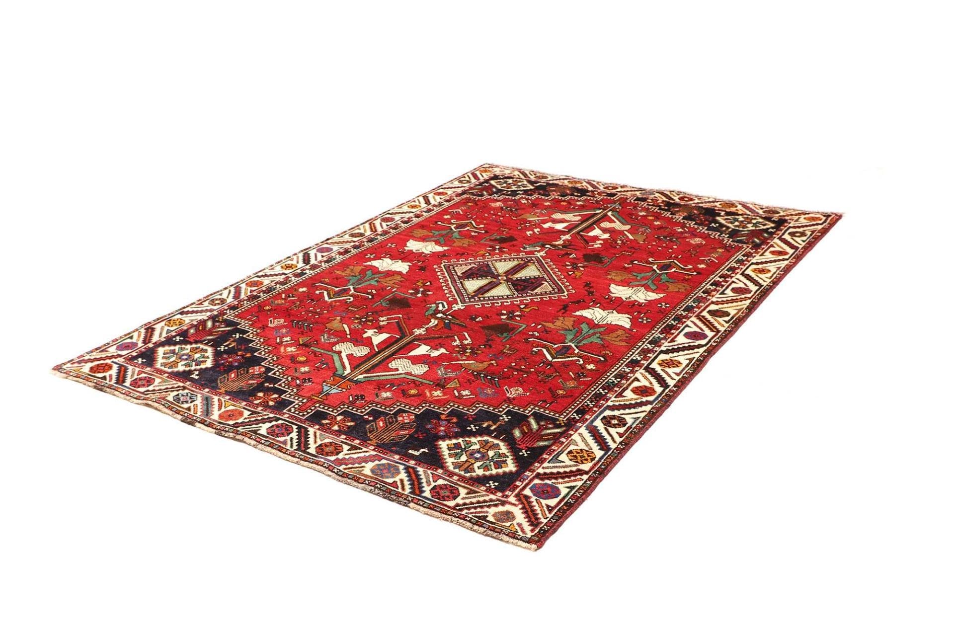 shiraz-teppich-178-x-260-cm-handgeknupft-aus-schurwolle-1 Handgeknüpfter Shiraz Perserteppich 178 × 260 cm