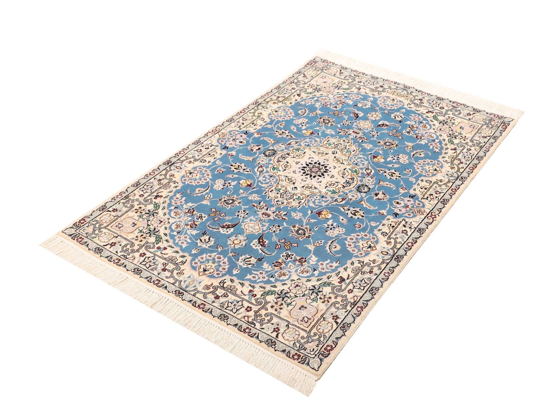 Nain Perserteppich aus Iran, 83 × 126 cm