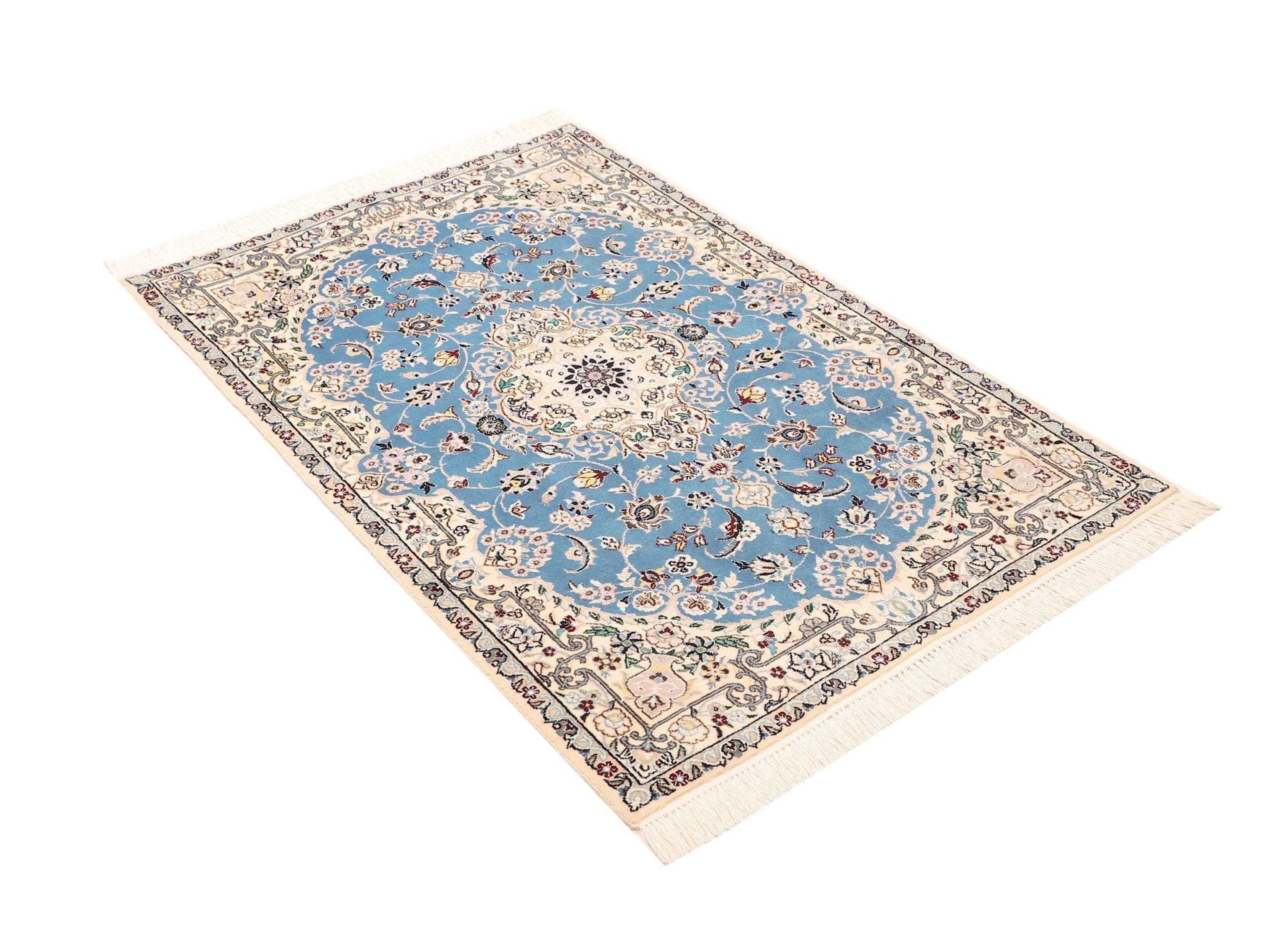 Nain Perserteppich aus Iran, 83 × 126 cm