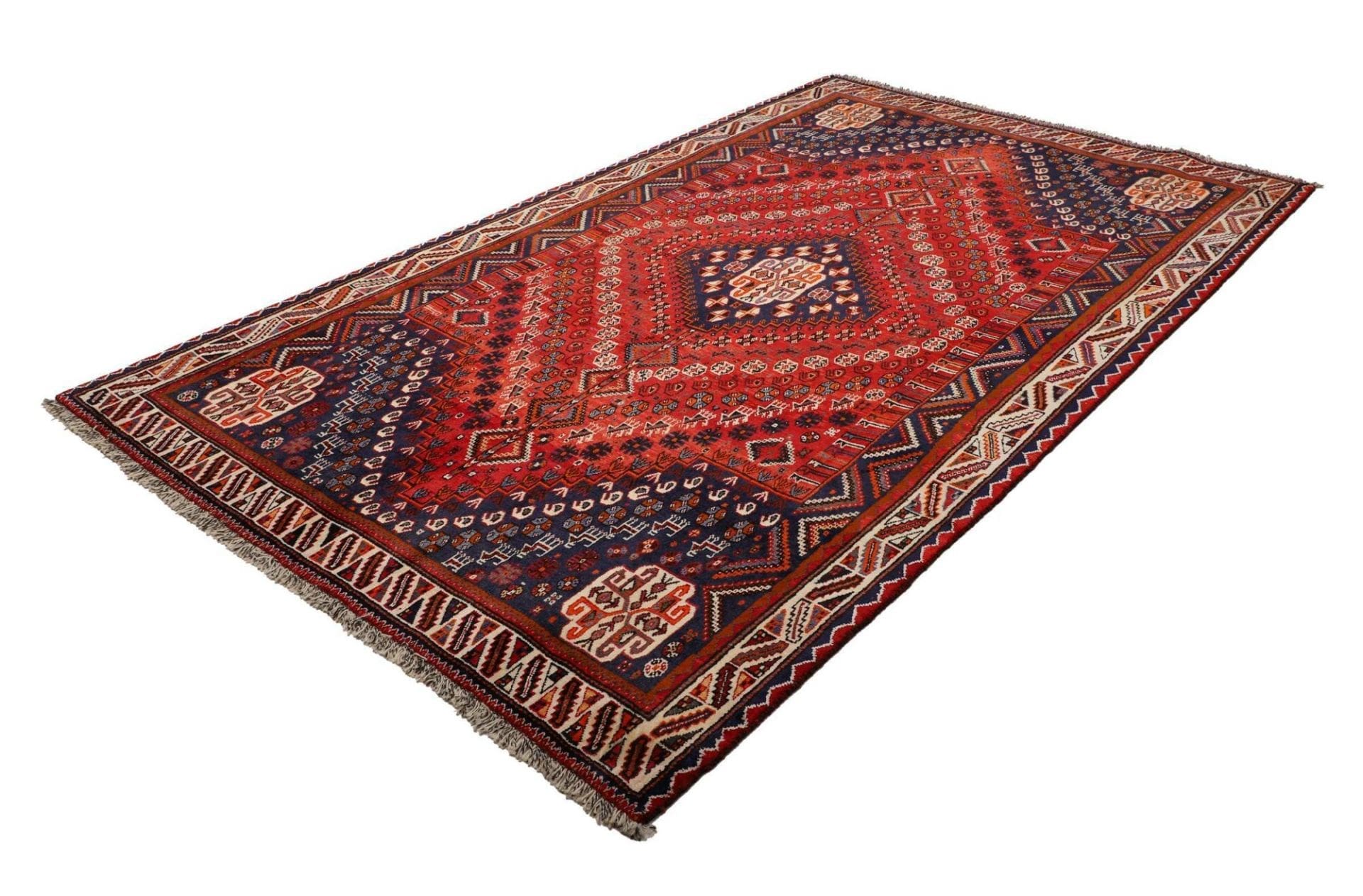 Shiraz Perserteppich aus Iran, 173 × 280 cm