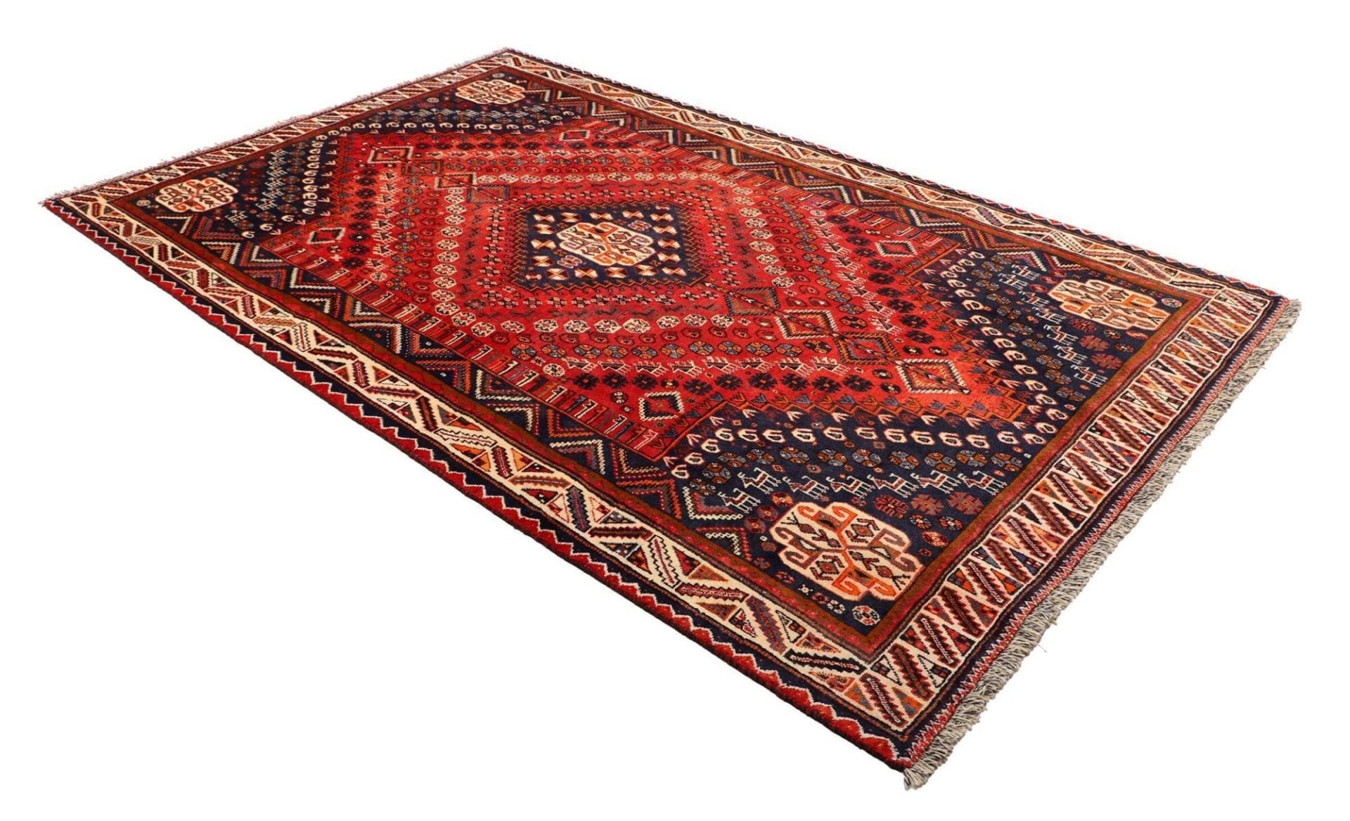 Shiraz Perserteppich aus Iran, 173 × 280 cm