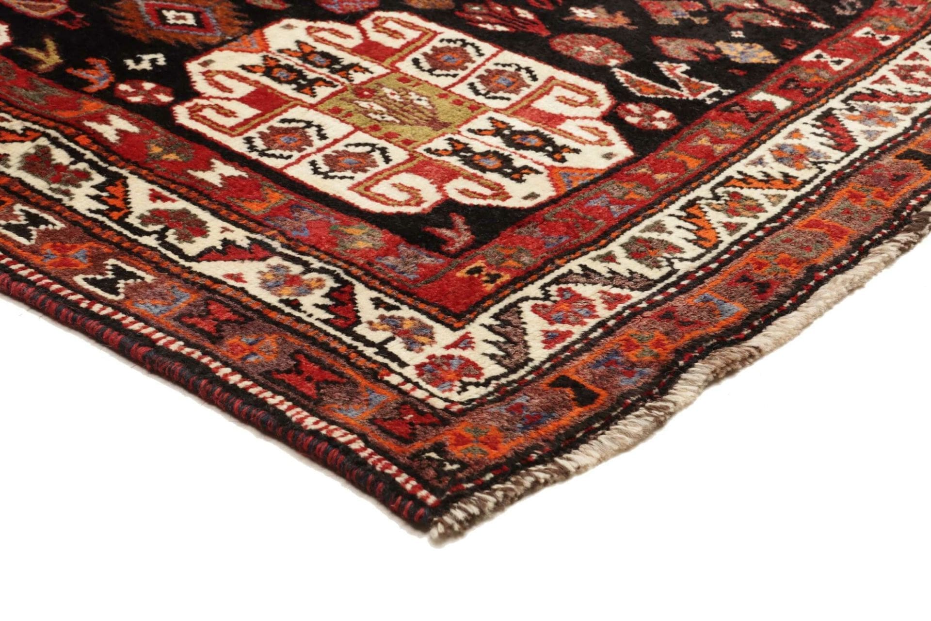 Handgeknüpfter Shiraz Perserteppich 185 × 270 cm