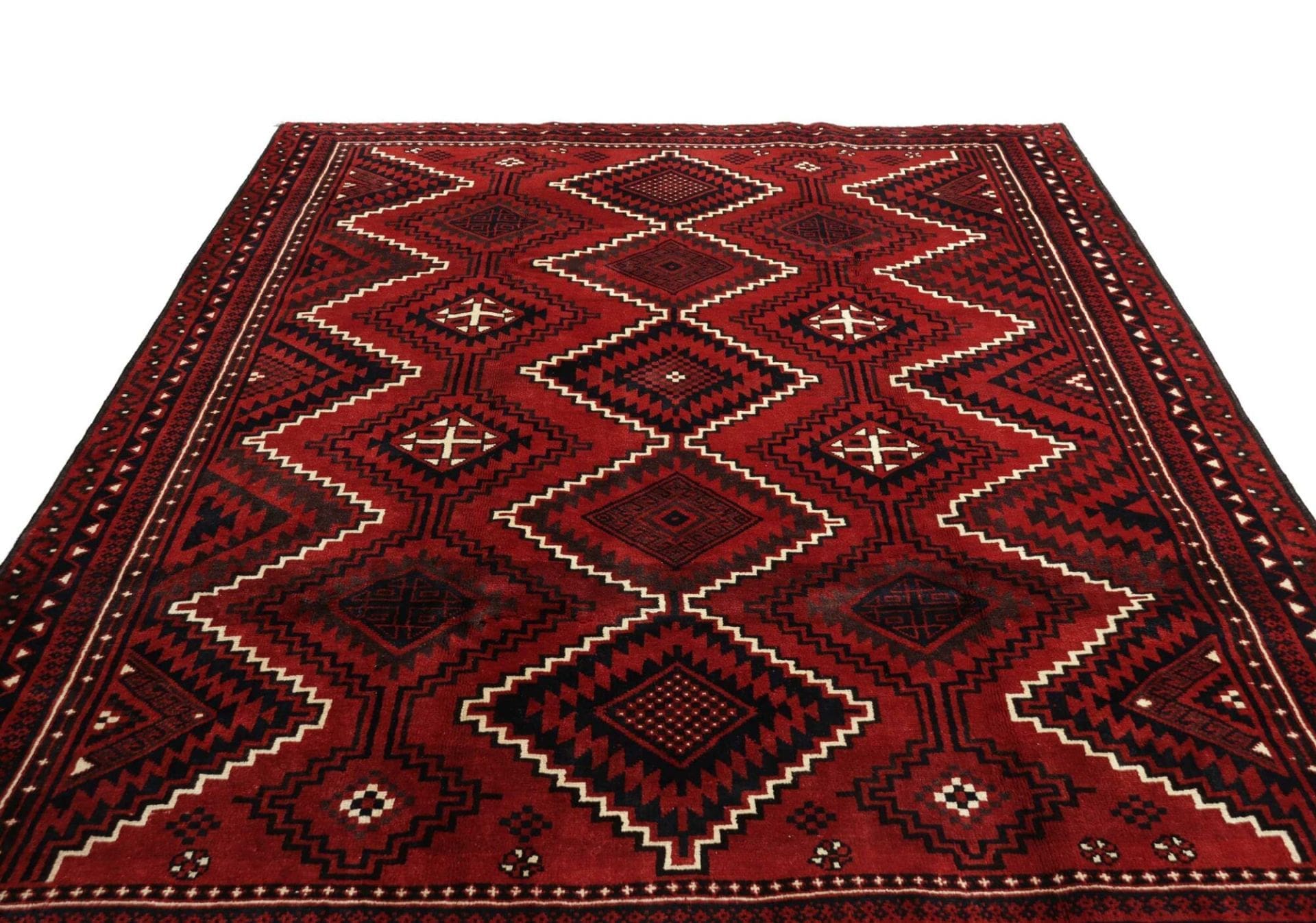 lori-orientteppich-240-x-290cm-geometrisches-muster-handgeknupft-3 Loribaft Perserteppich aus Iran, 240 × 290 cm