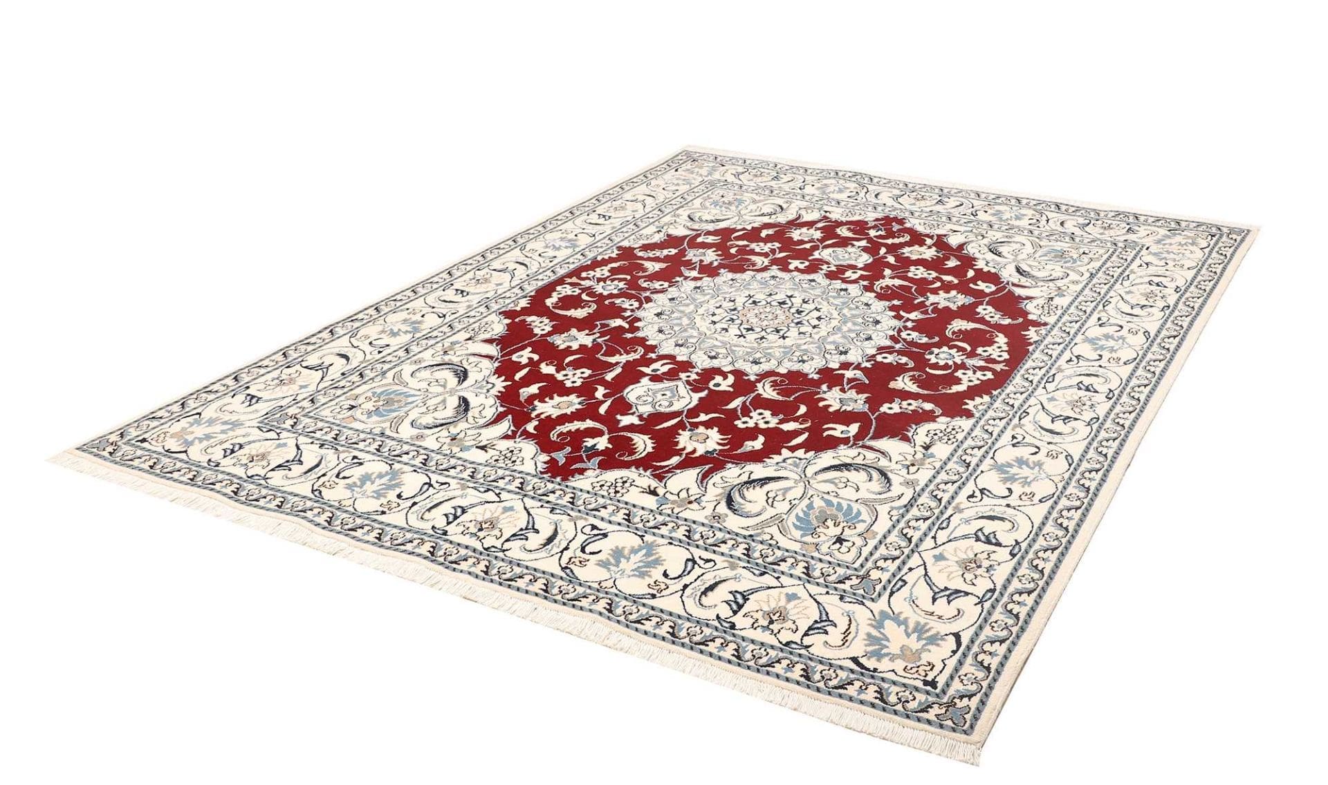 Nain Perserteppich 203 × 250 cm aus Wolle, handgeknüpft