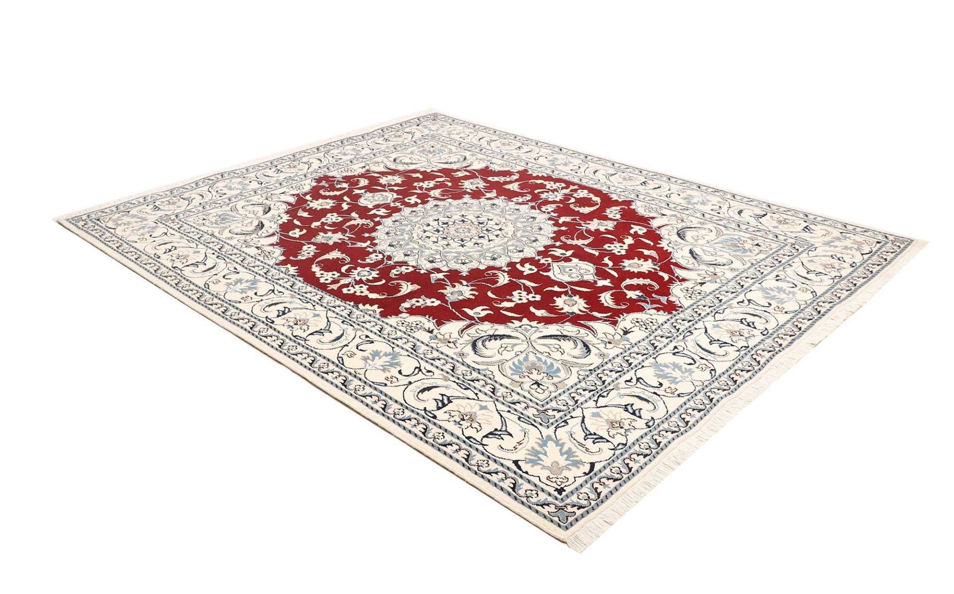 Nain Perserteppich 203 × 250 cm aus Wolle, handgeknüpft