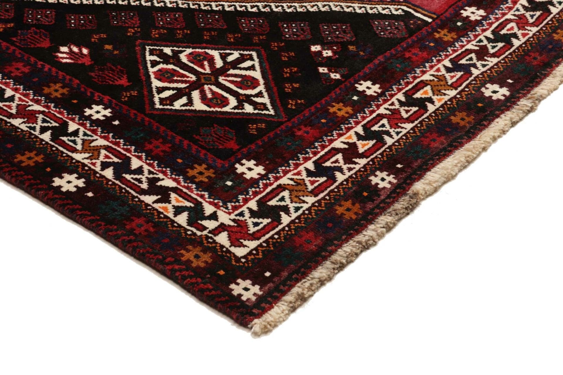 Shiraz Perserteppich 183 × 268 cm aus Wolle, handgeknüpft