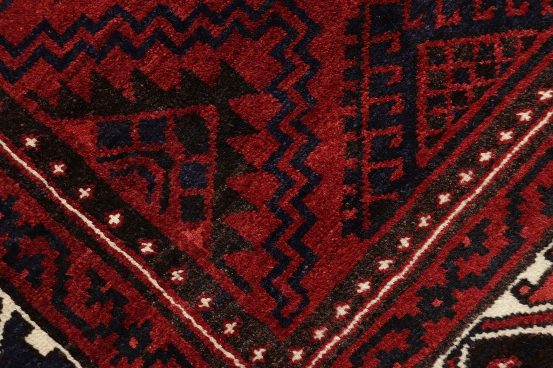 lori-orientteppich-230-x-300cm-geometrisch-handgeknupft-5 Loribaft Perserteppich 230 × 300 cm aus Wolle, handgeknüpft
