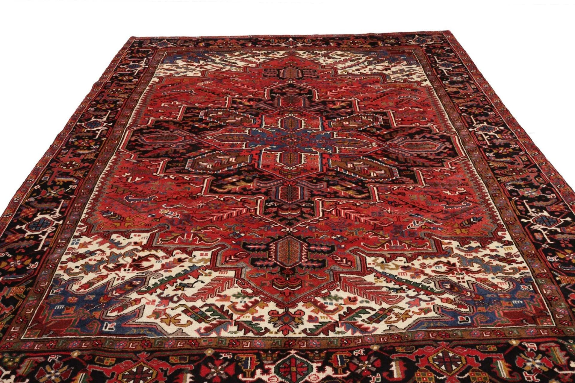 Heriz Perserteppich aus Iran, 281 × 340 cm
