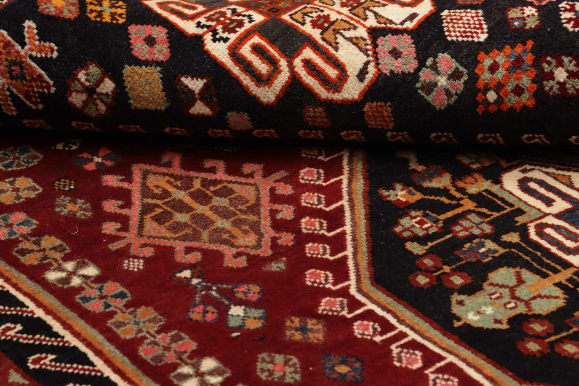 Qashqai Perserteppich aus Iran, 173 × 278 cm