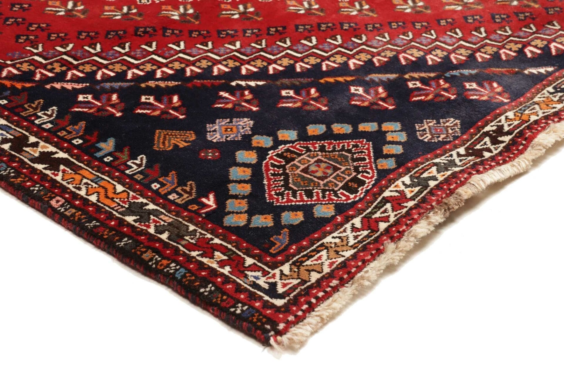 Qashqai Perserteppich aus Iran, 185 × 258 cm