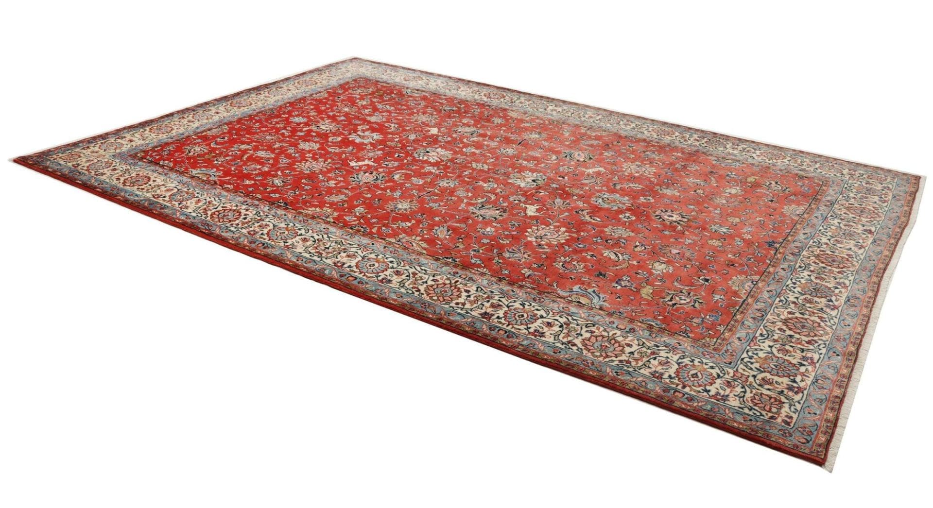 Handgeknüpfter Sarough Farahan Perserteppich, 273 × 390 cm, Wolle