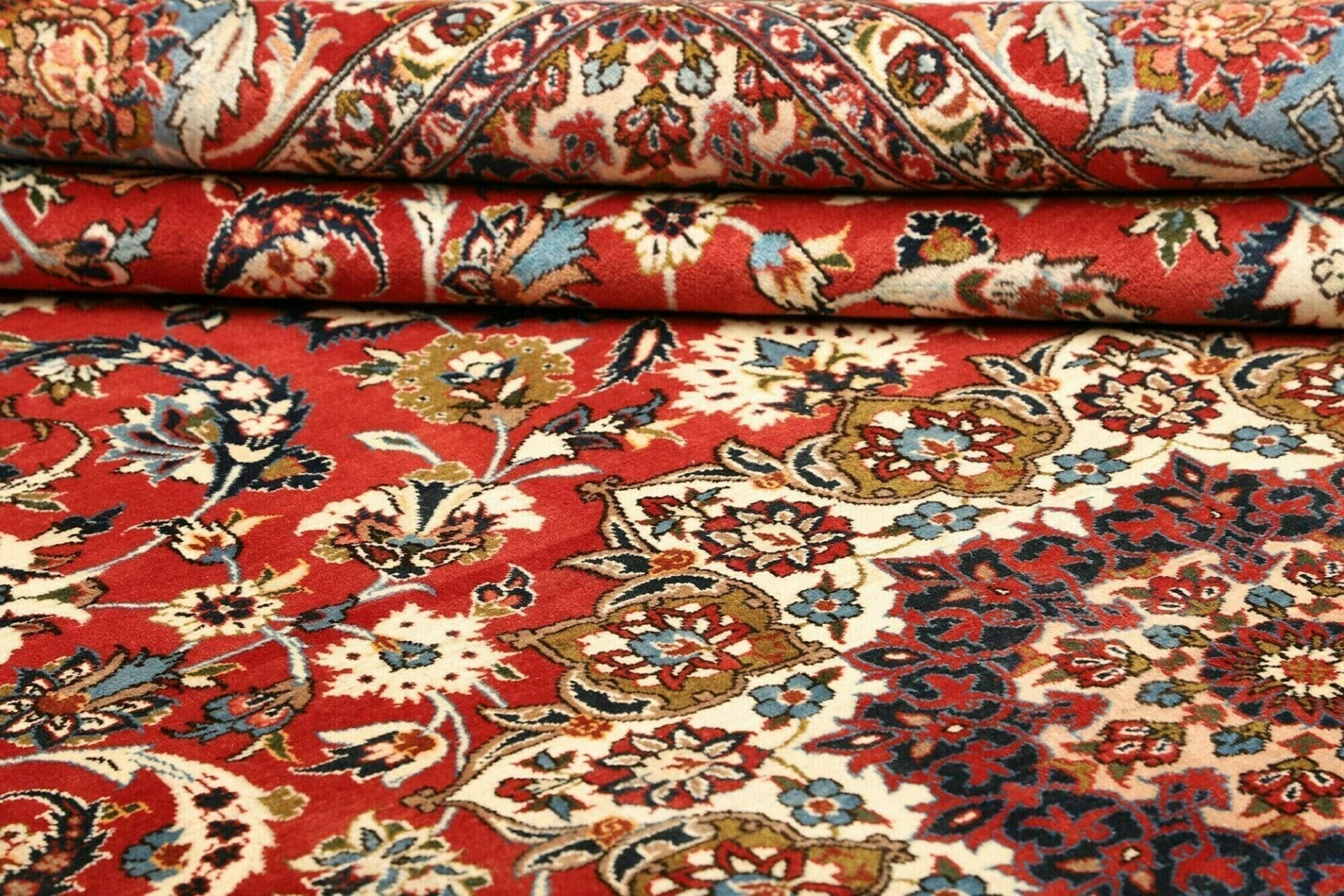 najafabad-teppich-263-x-384cm-handgeknupft-florales-design-perserteppich-9 Perserteppich 263 × 384 cm aus Wolle, handgeknüpft