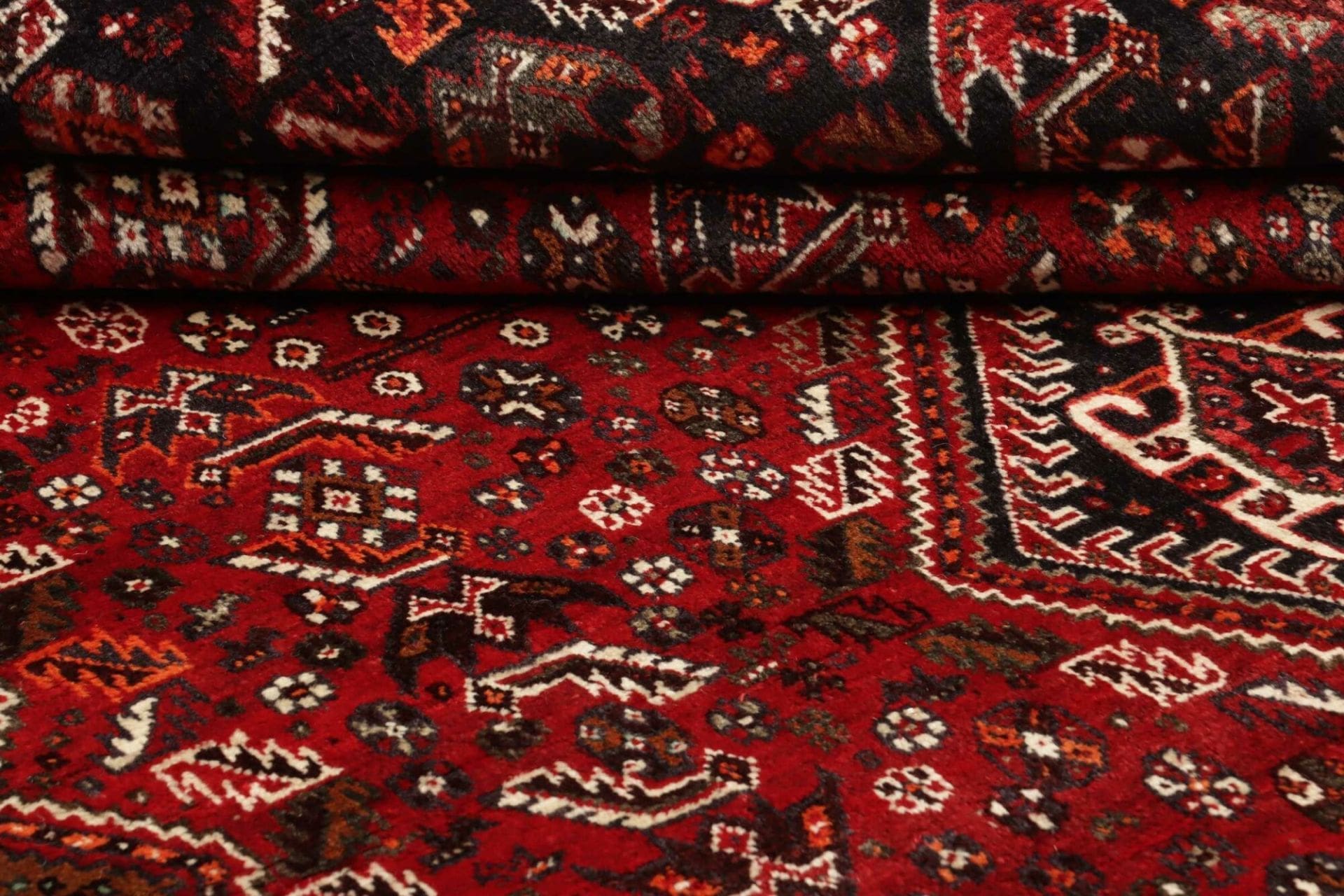 Qashqai Perserteppich aus Iran, 178 × 275 cm