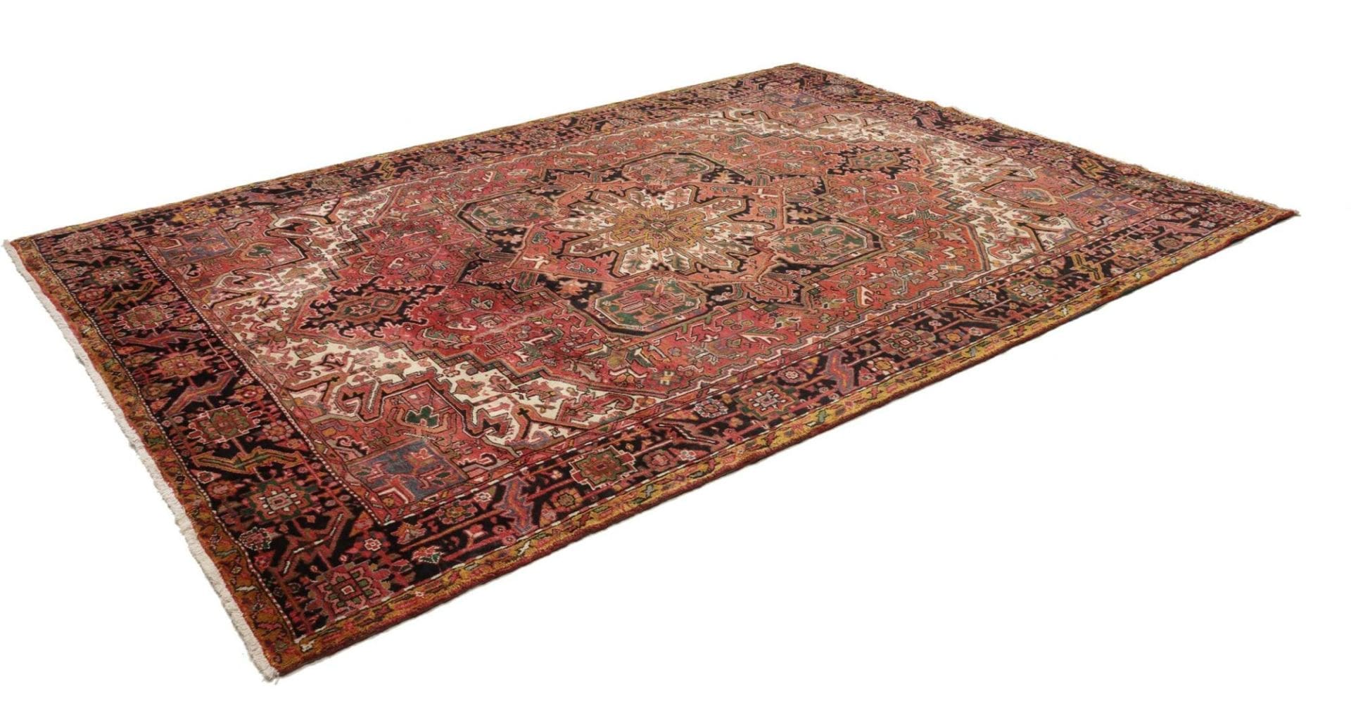 Heriz Perserteppich 233 × 320 cm aus Wolle, handgeknüpft
