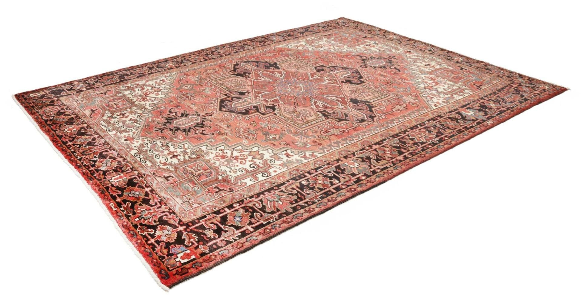 Handgeknüpfter Heriz Perserteppich 236 × 315 cm