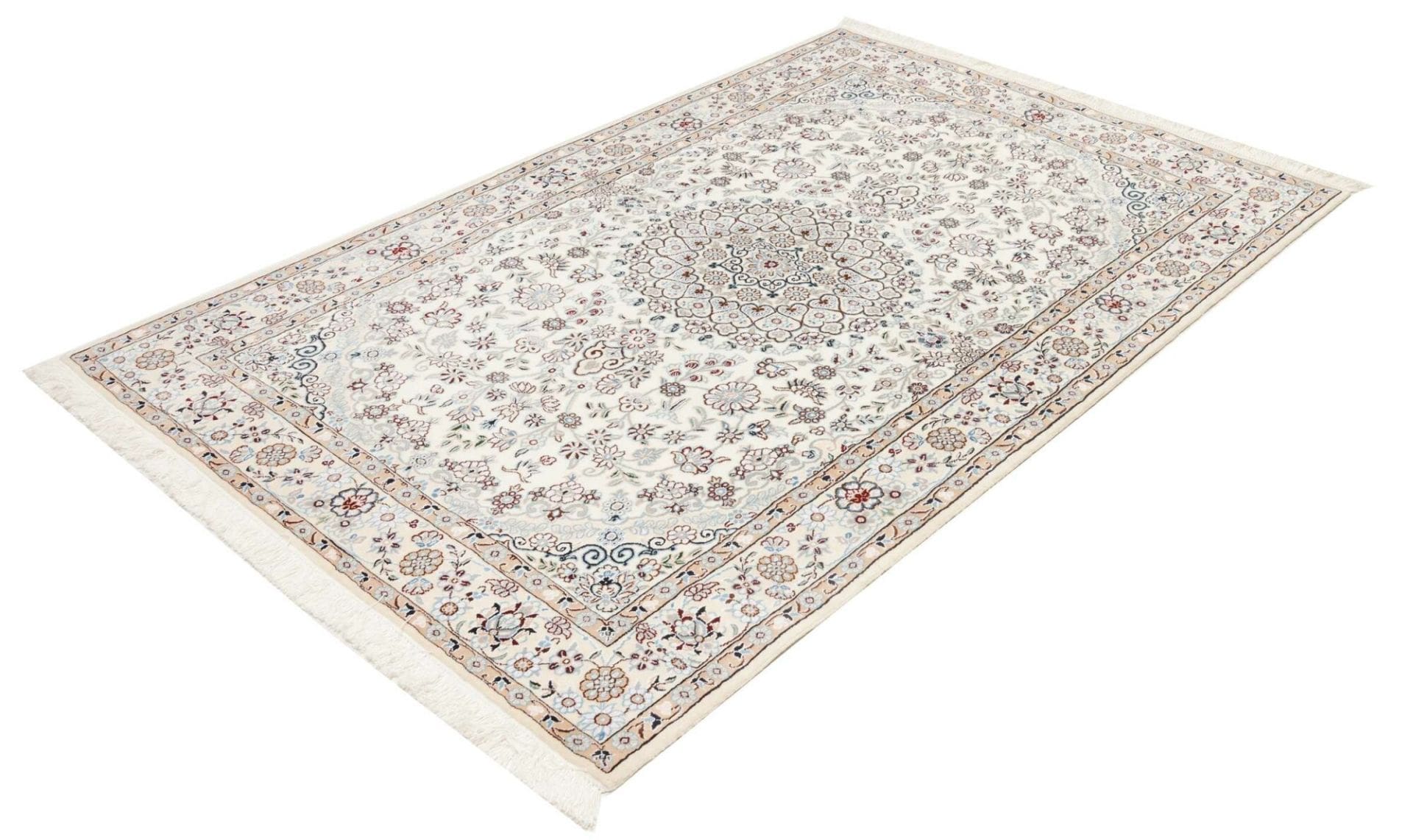 Handgeknüpfter Nain Perserteppich 137 × 210 cm