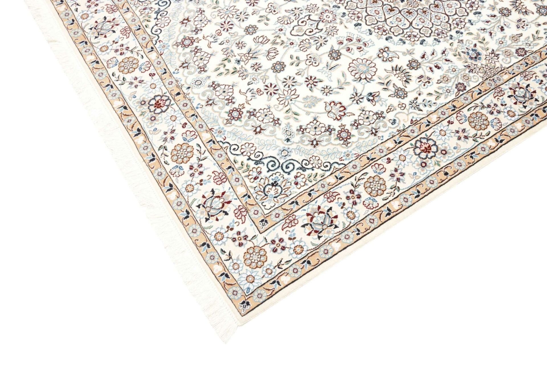 Handgeknüpfter Nain Perserteppich 137 × 210 cm