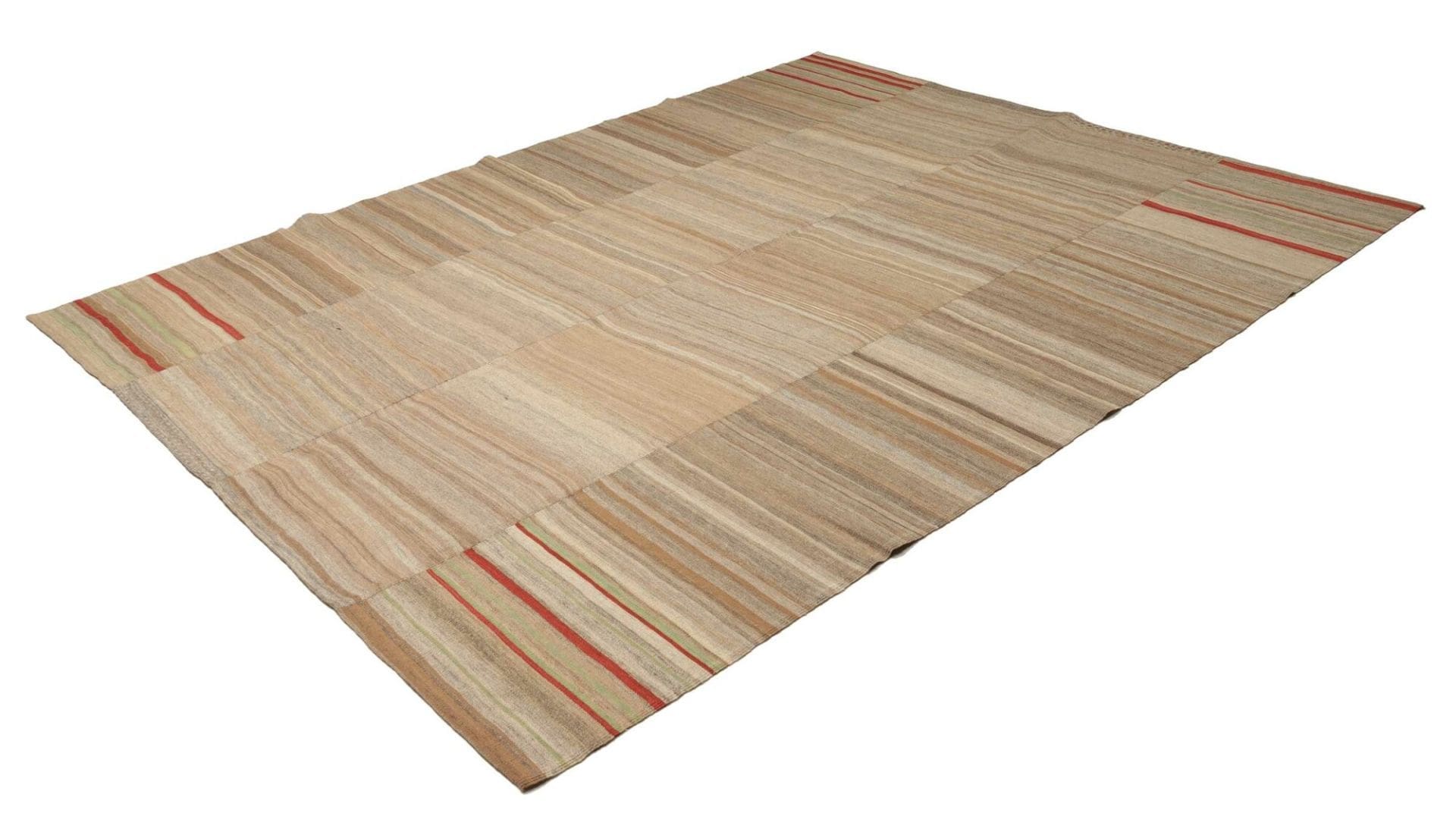 Kelim Perserteppich 255 × 305 cm aus Wolle, handgewebt