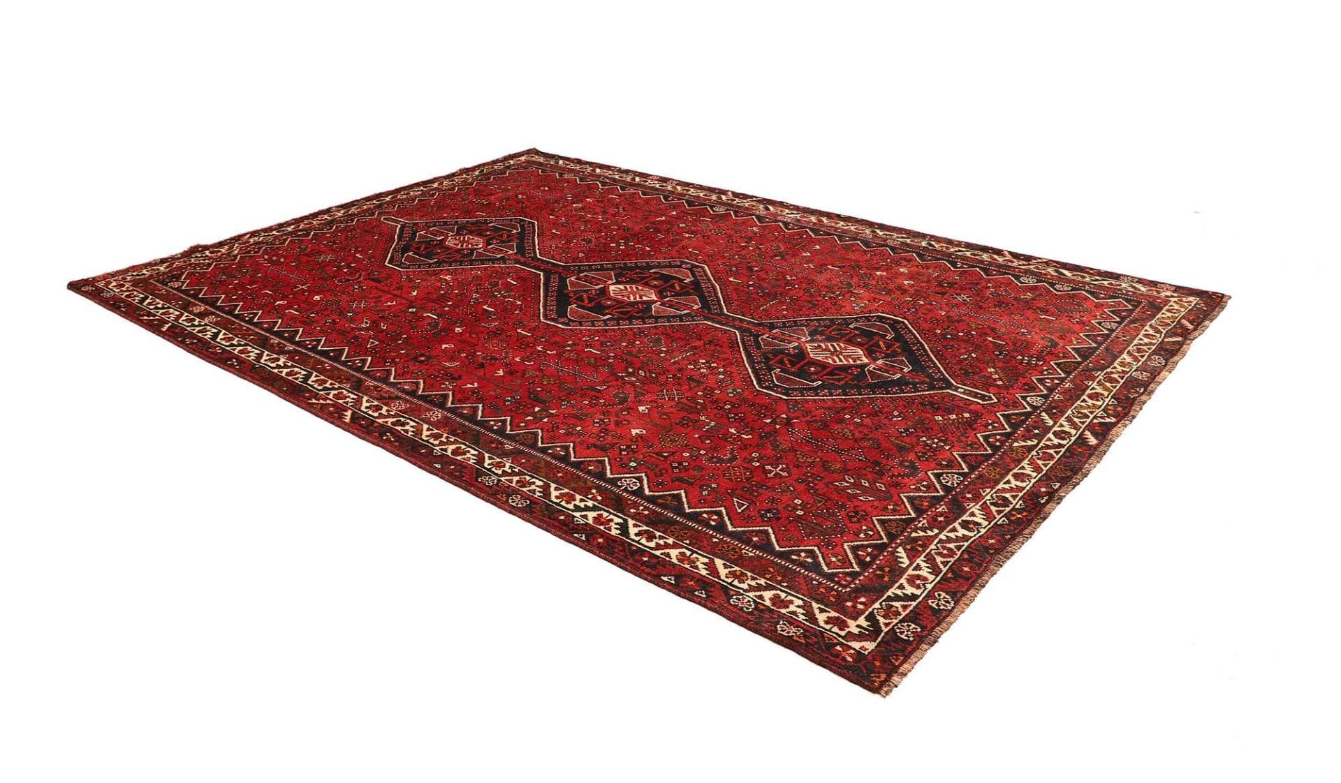 Handgeknüpfter Shiraz Perserteppich 230 × 320 cm