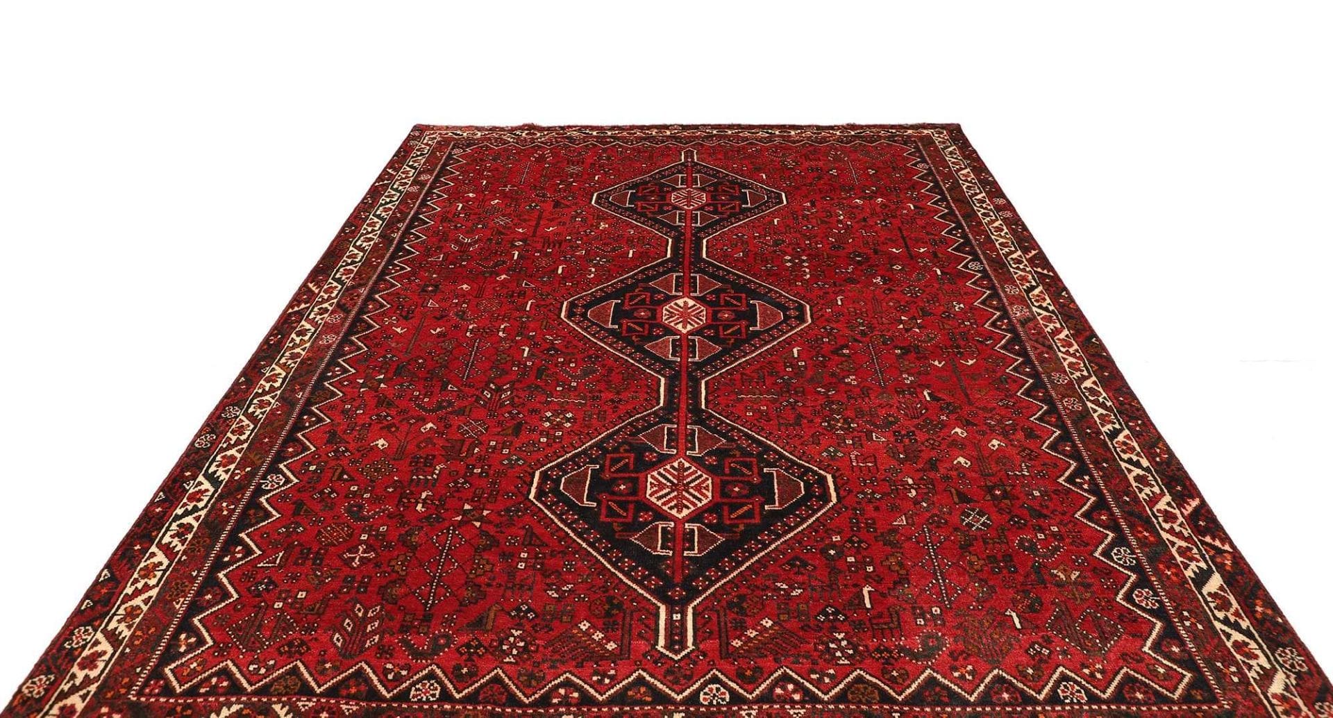 Handgeknüpfter Shiraz Perserteppich 230 × 320 cm
