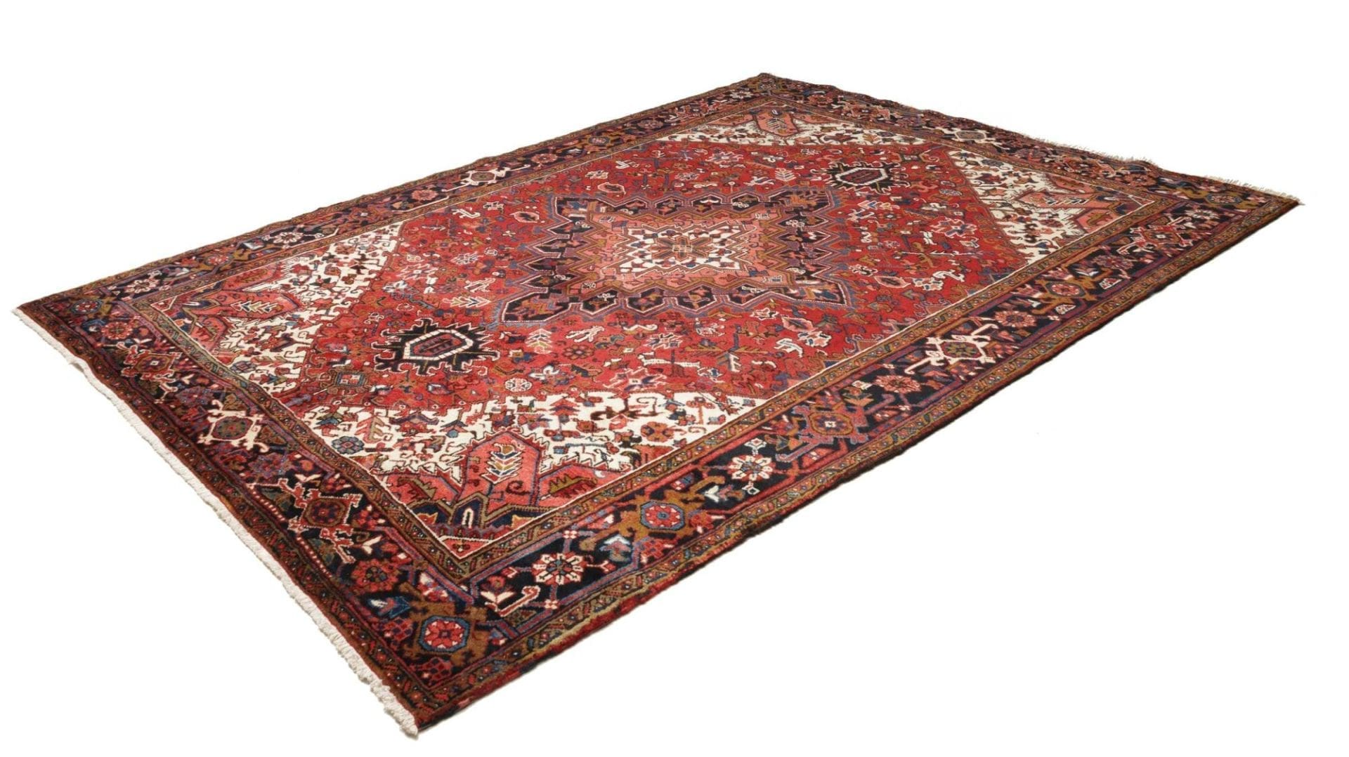 Handgeknüpfter Heriz Perserteppich 233 × 300 cm
