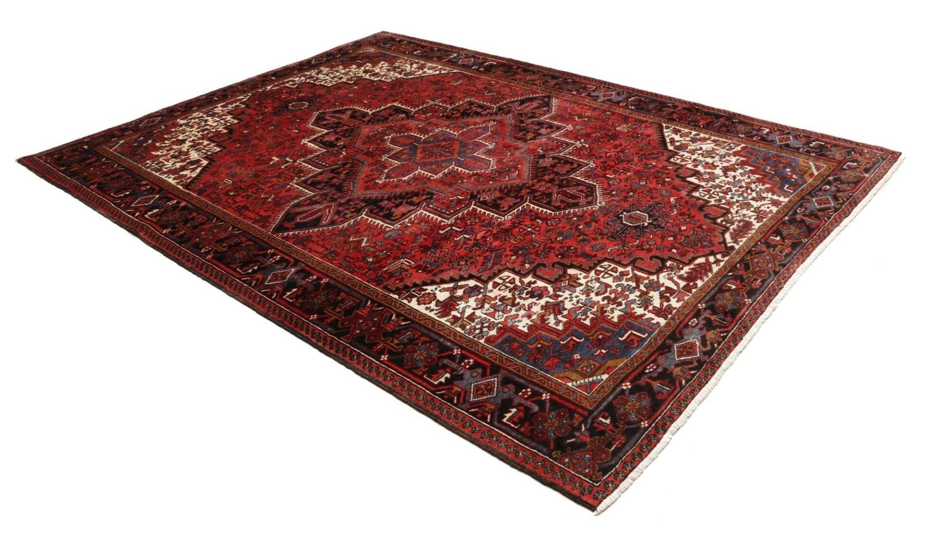 Handgeknüpfter Heriz Perserteppich 228 × 300 cm