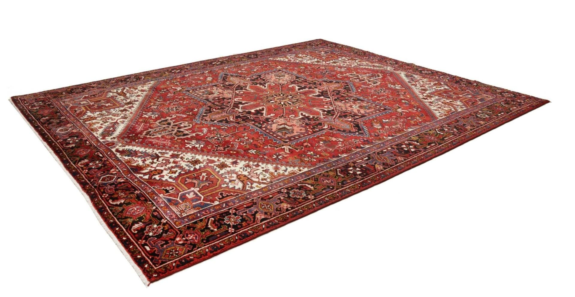 Heriz Perserteppich aus Iran, 288 × 358 cm