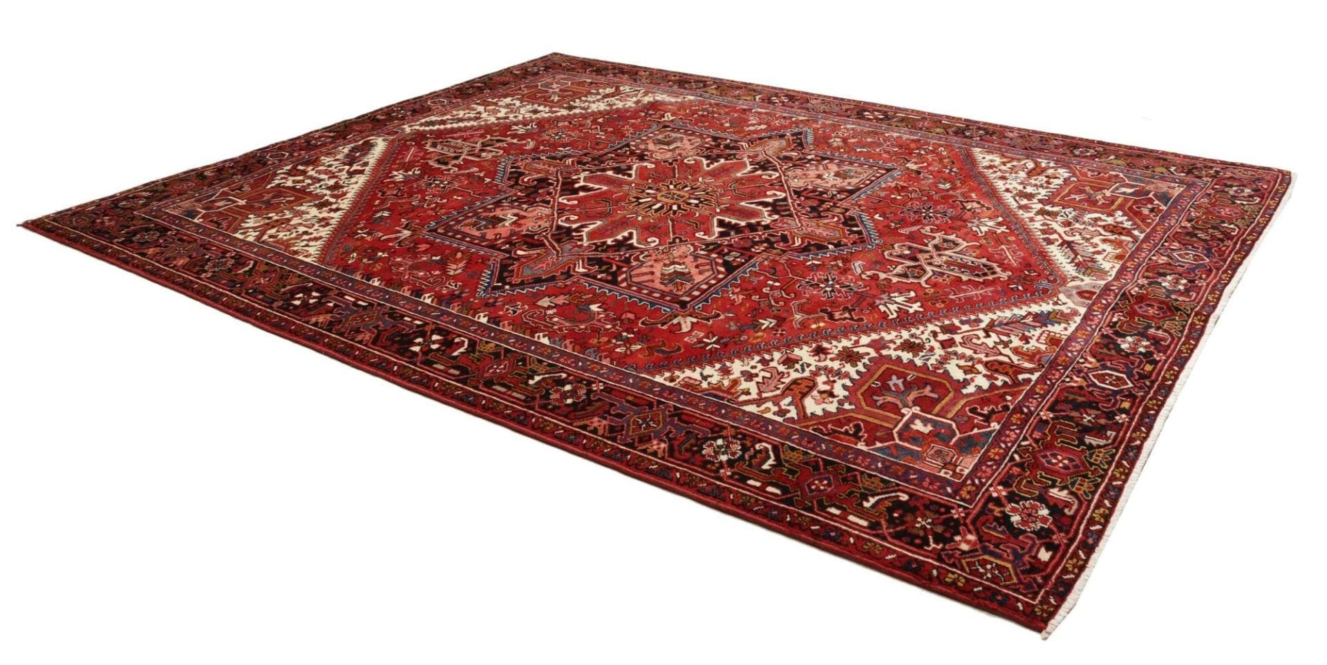 Heriz Perserteppich aus Iran, 288 × 358 cm