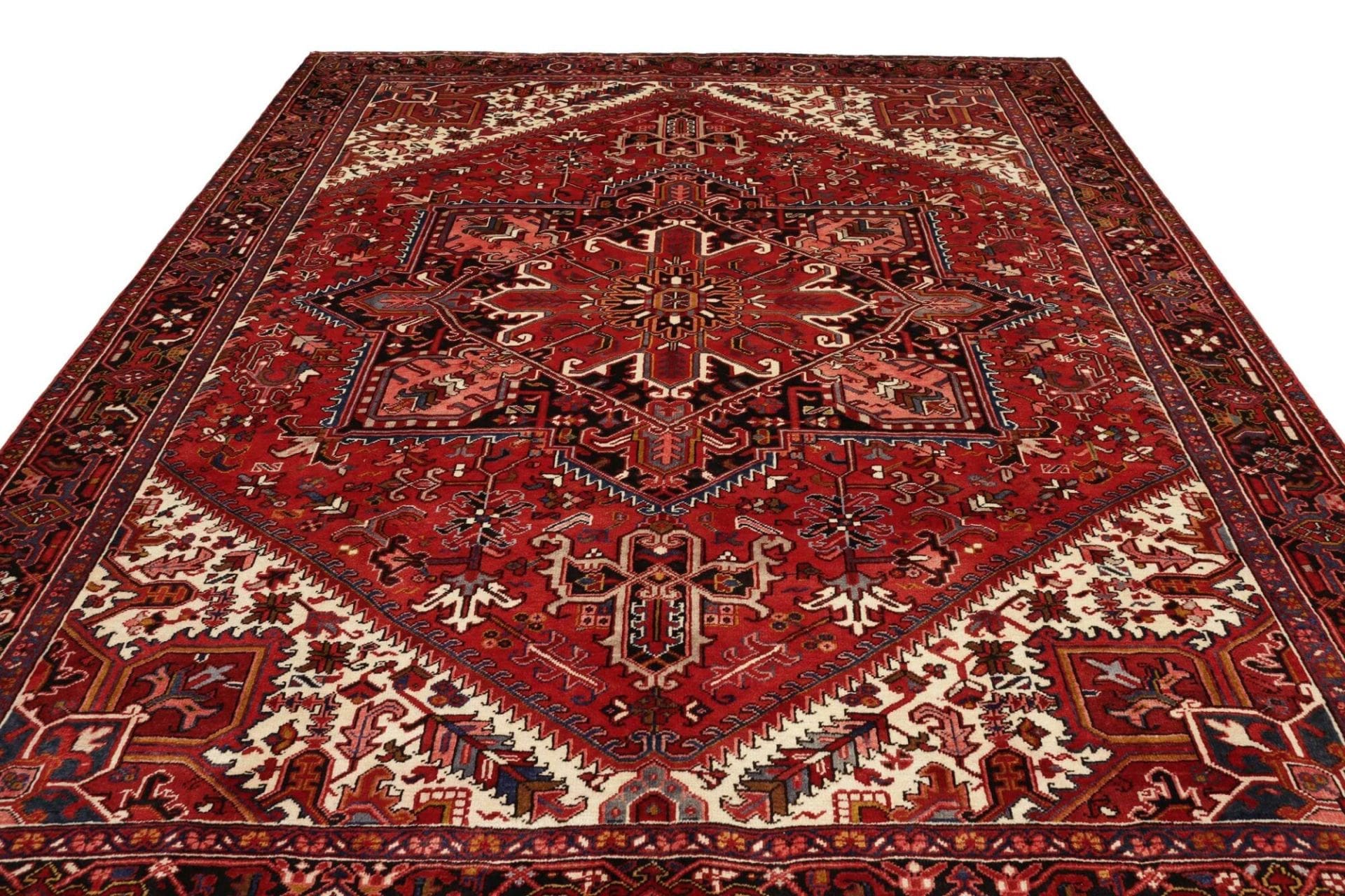 Heriz Perserteppich aus Iran, 288 × 358 cm