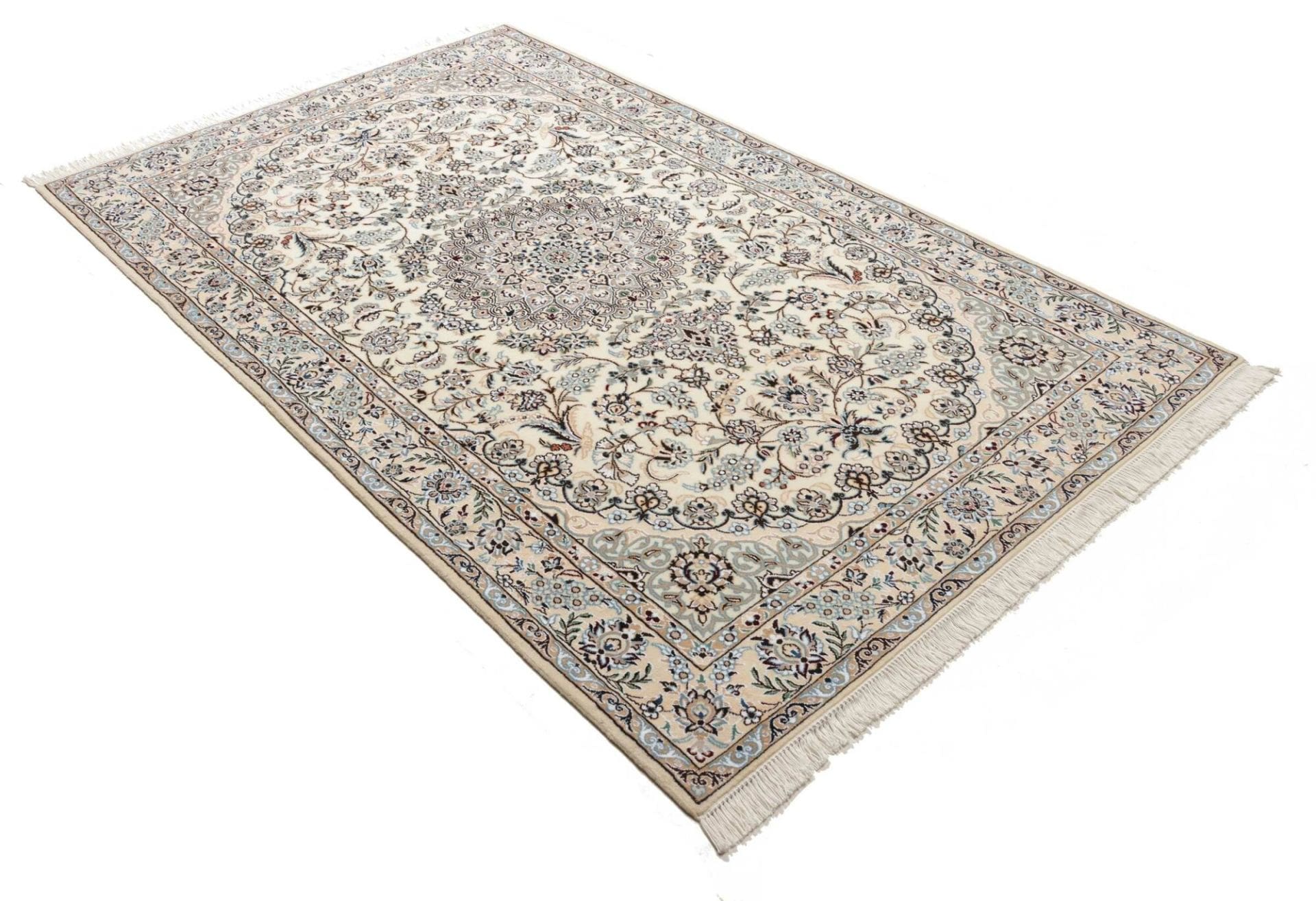 Nain Perserteppich 138 × 225 cm aus Wolle, handgeknüpft