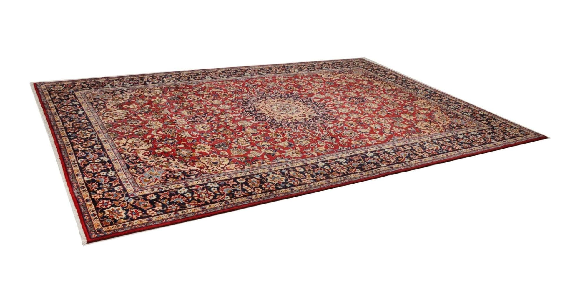 Perserteppich 271 × 390 cm aus Wolle, handgeknüpft