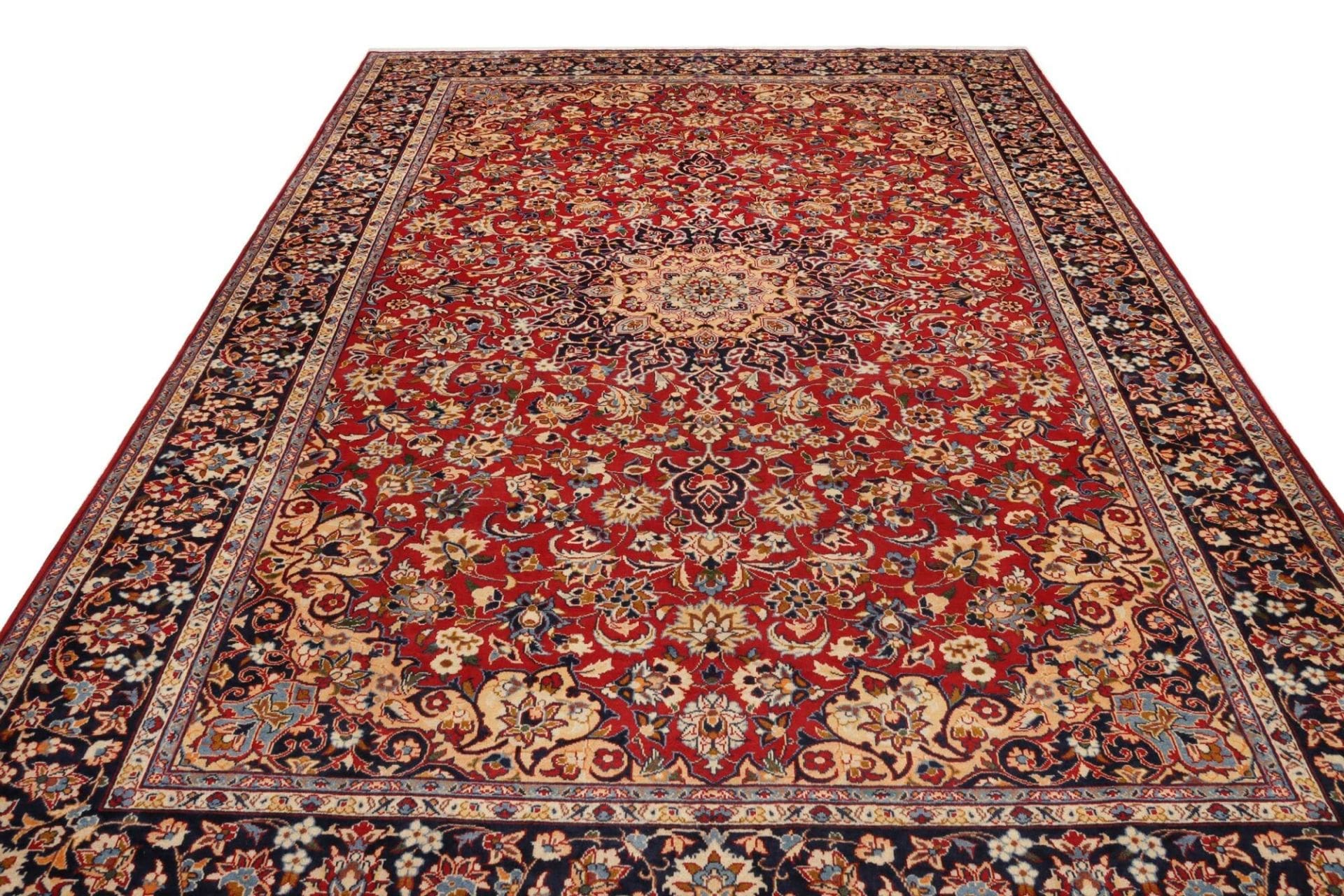 Perserteppich 271 × 390 cm aus Wolle, handgeknüpft