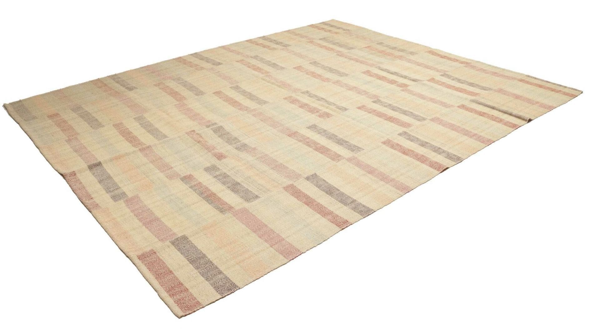 Handgewebter Kelim Perserteppich, 252 × 305 cm, Wolle