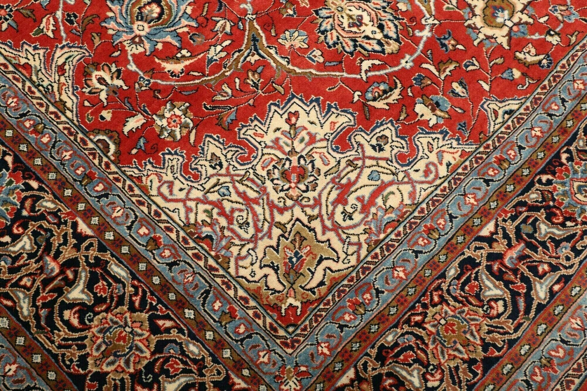 Handgeknüpfter Sarough Farahan Perserteppich 283 × 365 cm