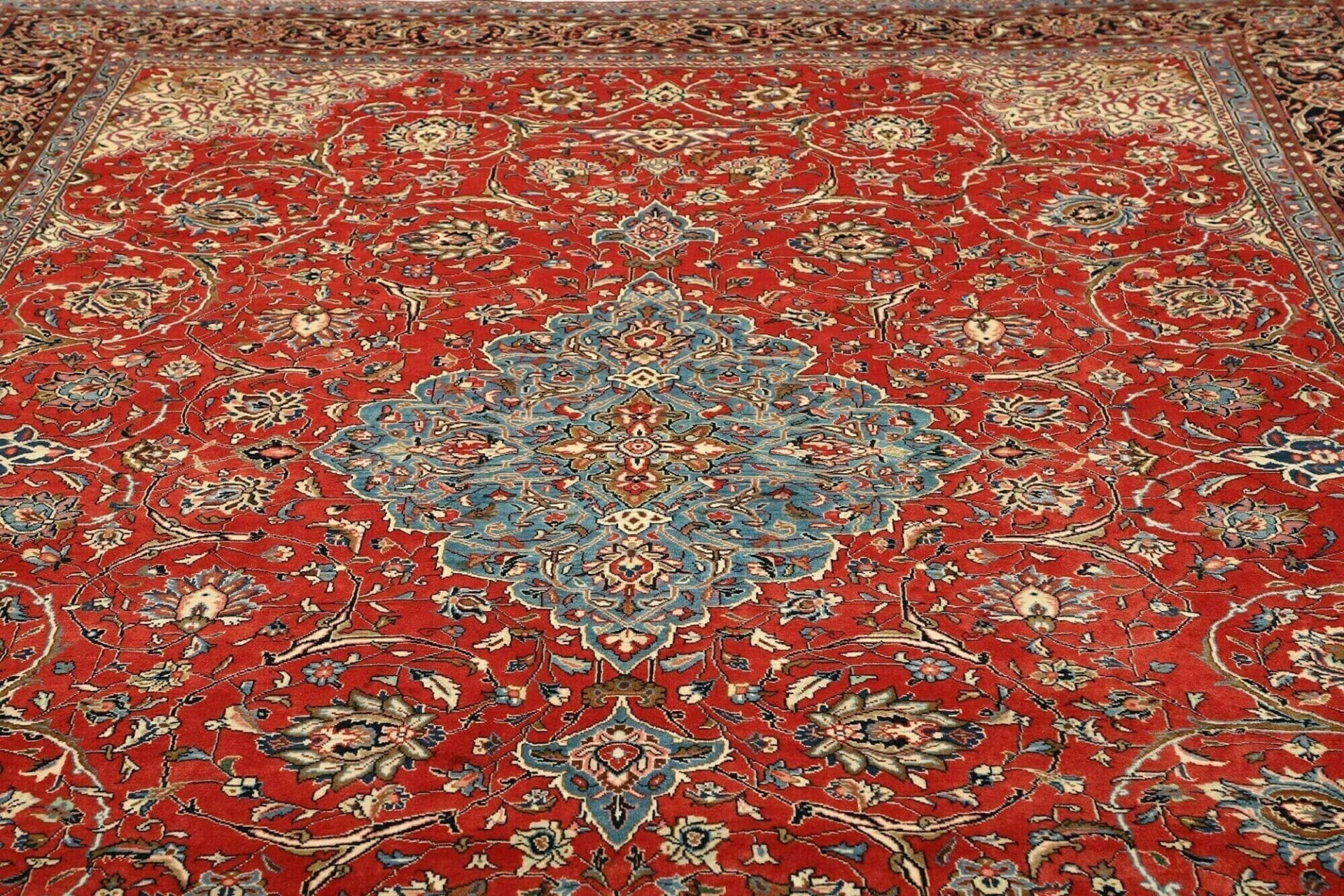 Handgeknüpfter Sarough Farahan Perserteppich 283 × 365 cm