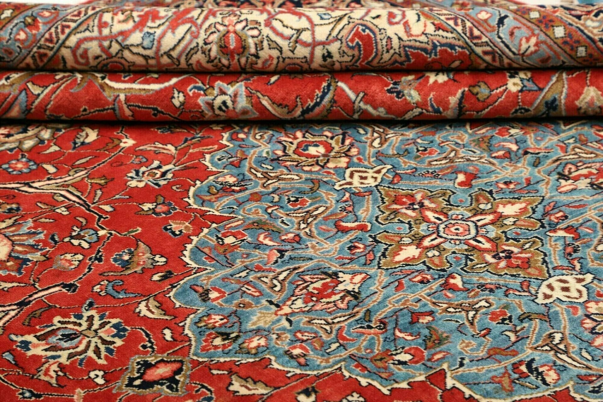 Handgeknüpfter Sarough Farahan Perserteppich 283 × 365 cm