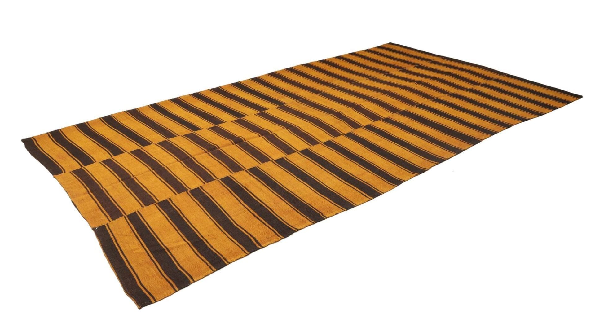 kelim-mazandra-199-x-340cm-rustikal-handgewebt-orientteppich-1 Kelim Perserteppich 199 × 340 cm aus Wolle, handgewebt
