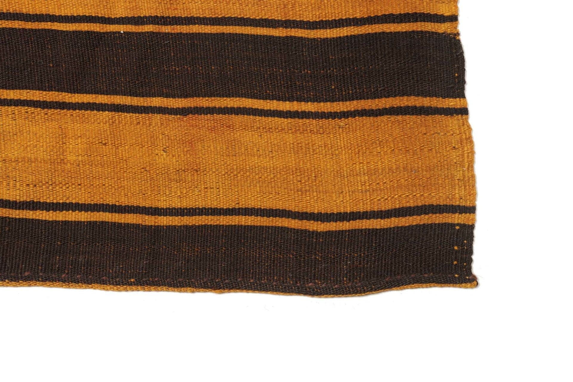 kelim-mazandra-199-x-340cm-rustikal-handgewebt-orientteppich-3 Kelim Perserteppich 199 × 340 cm aus Wolle, handgewebt