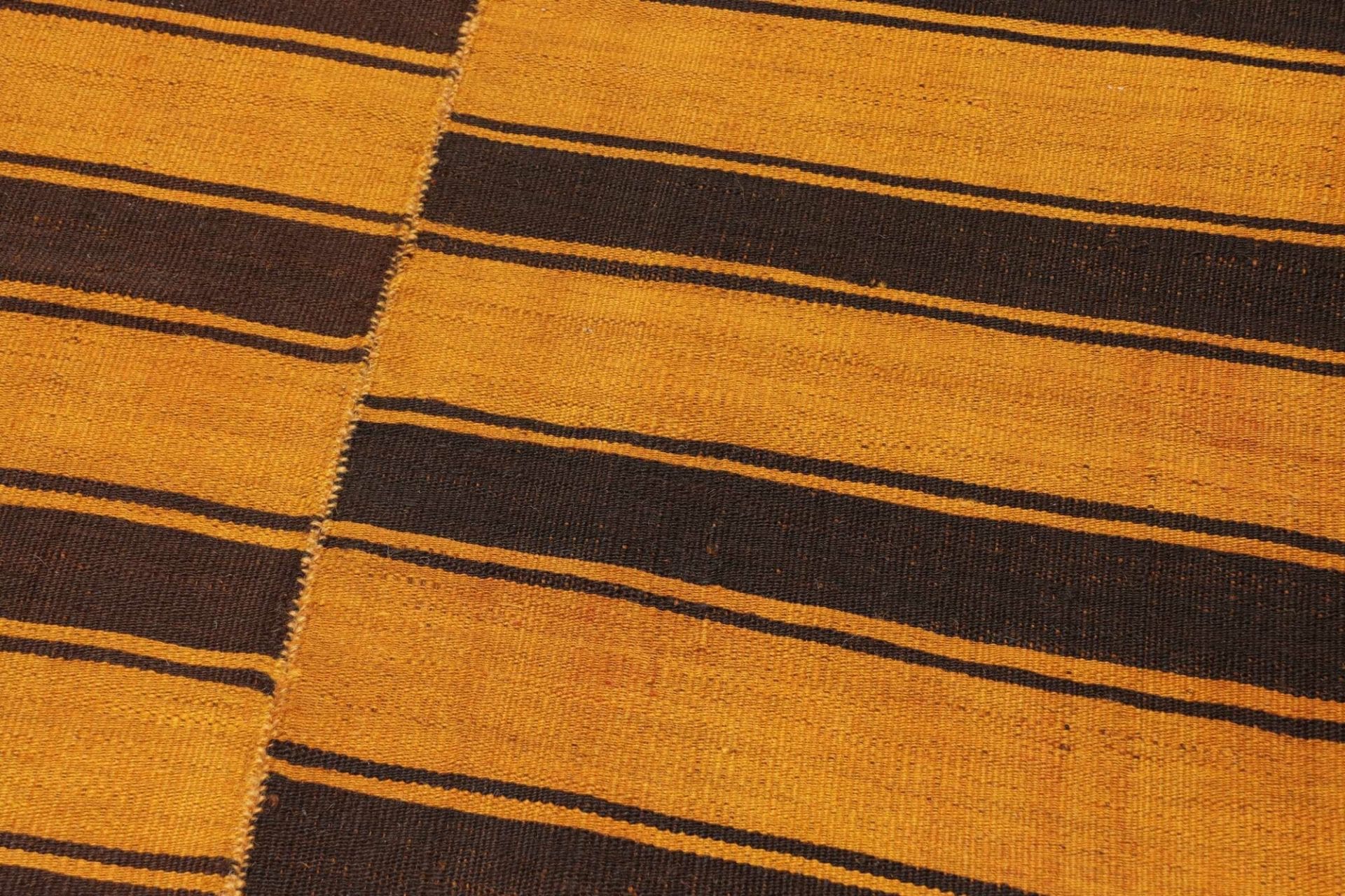 kelim-mazandra-199-x-340cm-rustikal-handgewebt-orientteppich-4 Kelim Perserteppich 199 × 340 cm aus Wolle, handgewebt