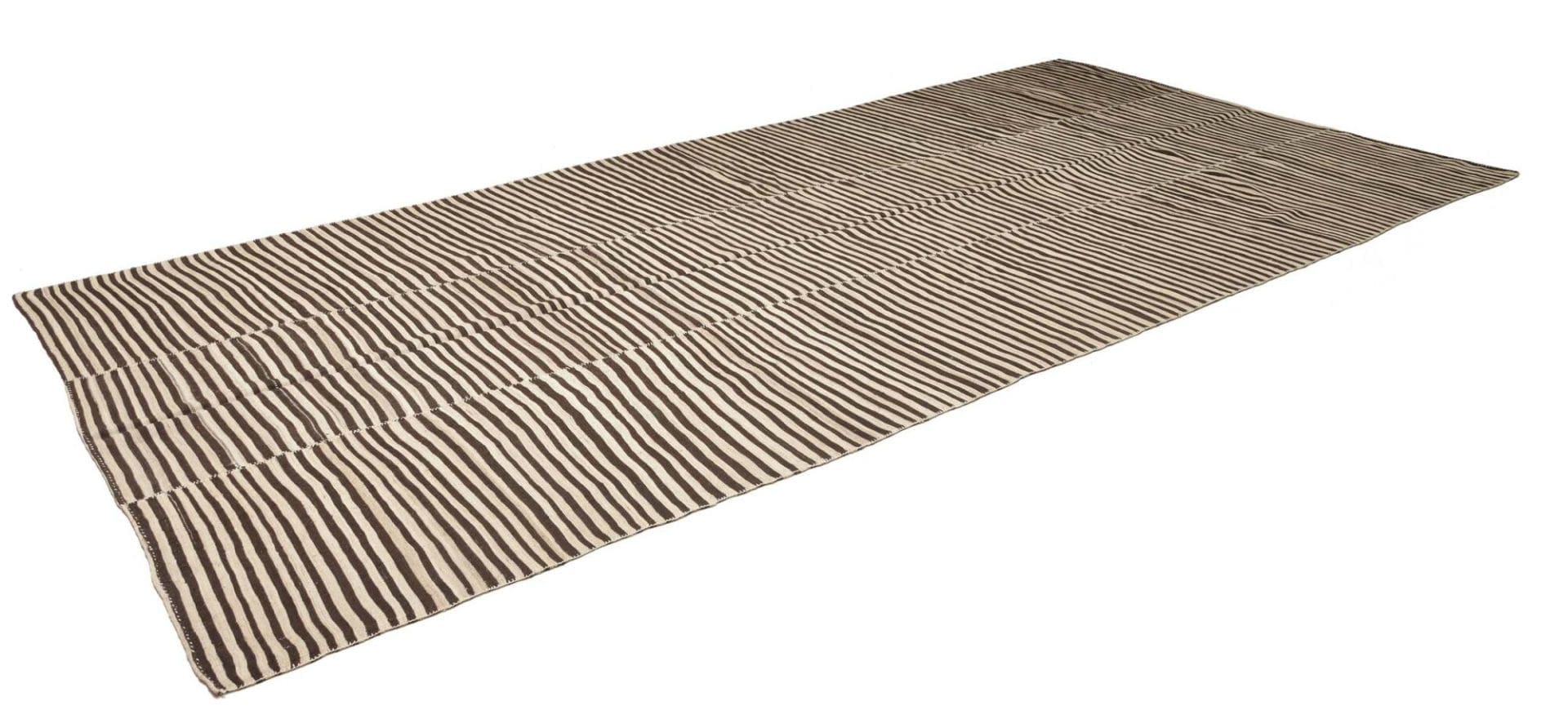 Kelim Perserteppich 211 × 411 cm aus Wolle, handgewebt