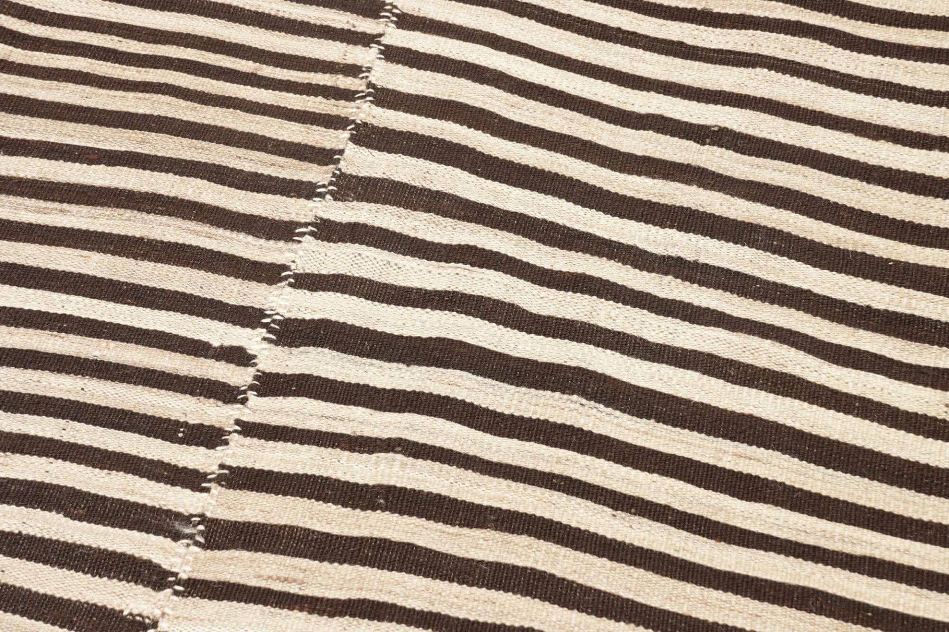 Kelim Perserteppich 211 × 411 cm aus Wolle, handgewebt