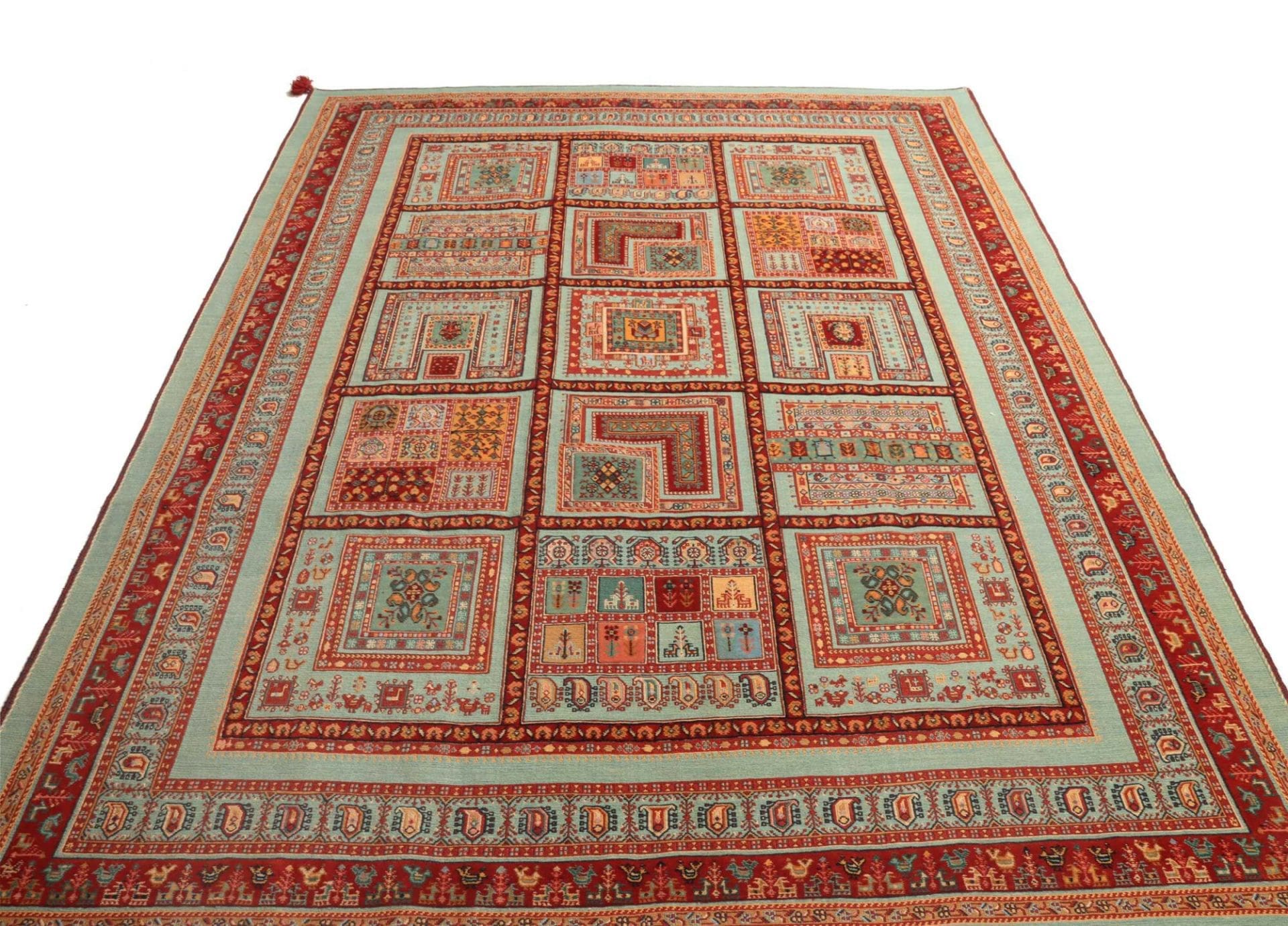 Nain Perserteppich 213 × 274 cm aus Wolle, handgeknüpft